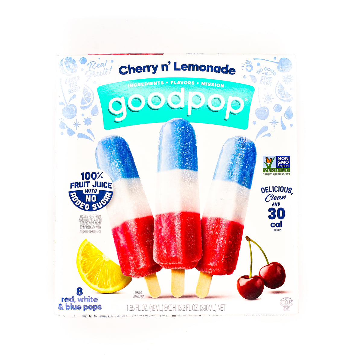 Goodpop Popsicle Red White Blue