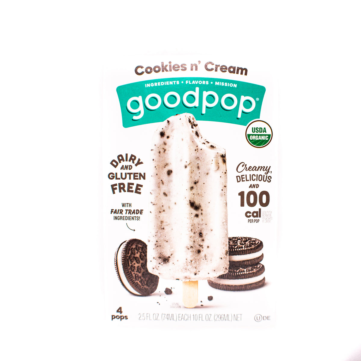 Goodpop Popsicle Cookies &amp; Cream