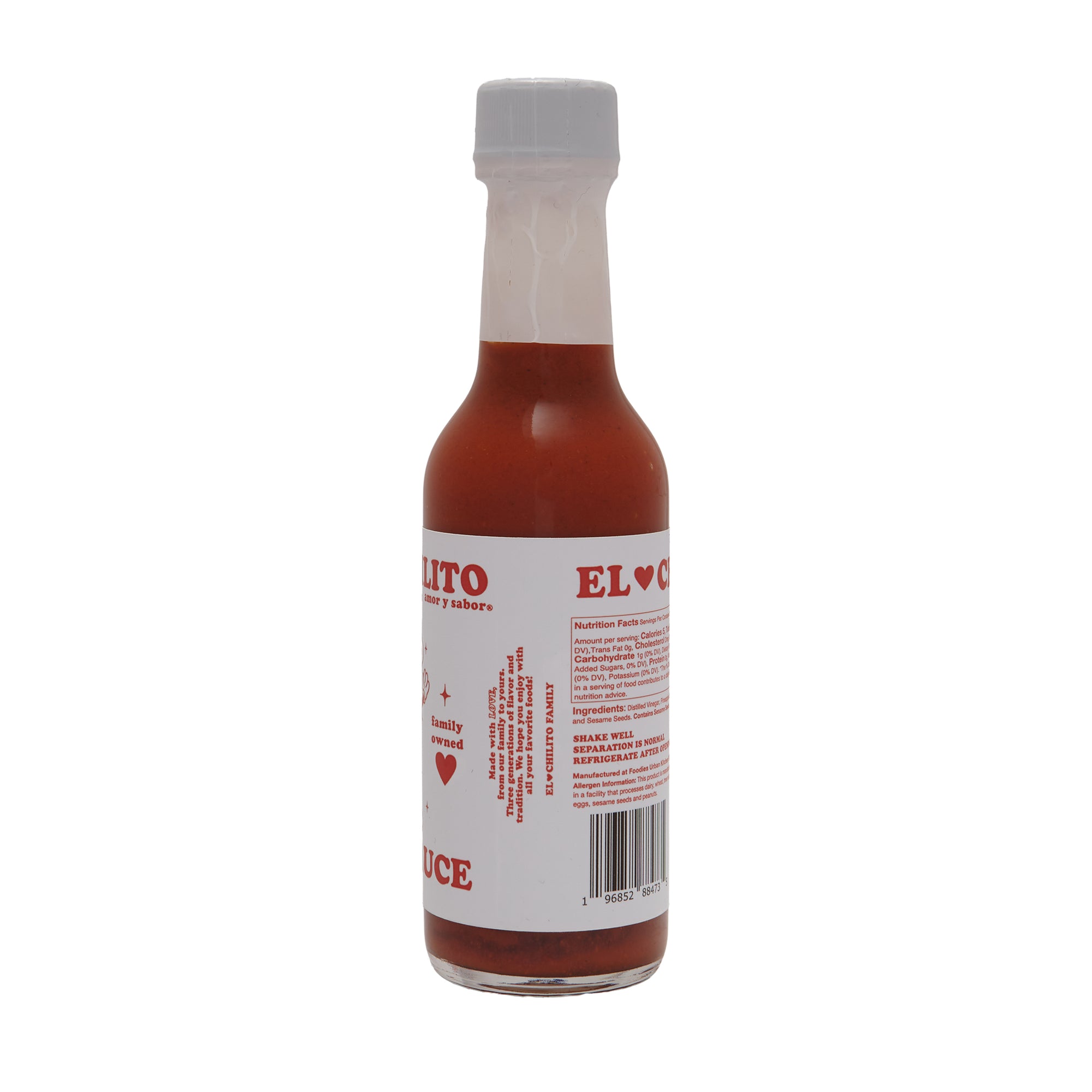 El Chilito Hot Sauce 5oz