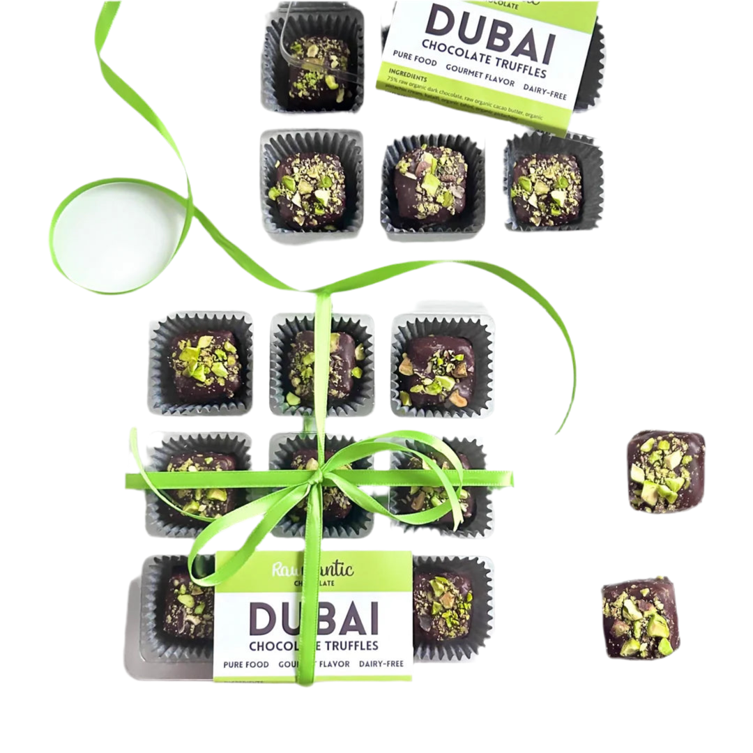 Rawmanticchocolate Dubai Chocolate Truffles