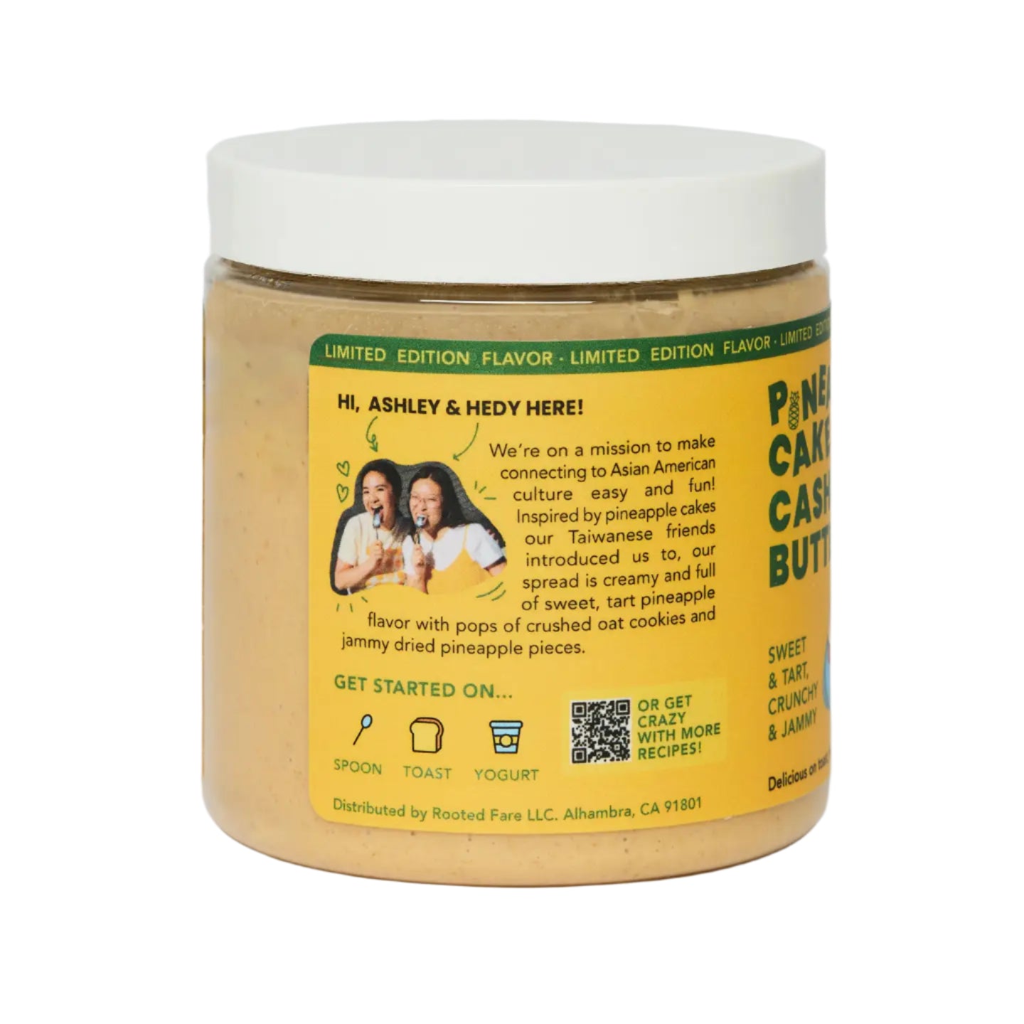 Rooted Fare Cashew Butter Pineapple Cake