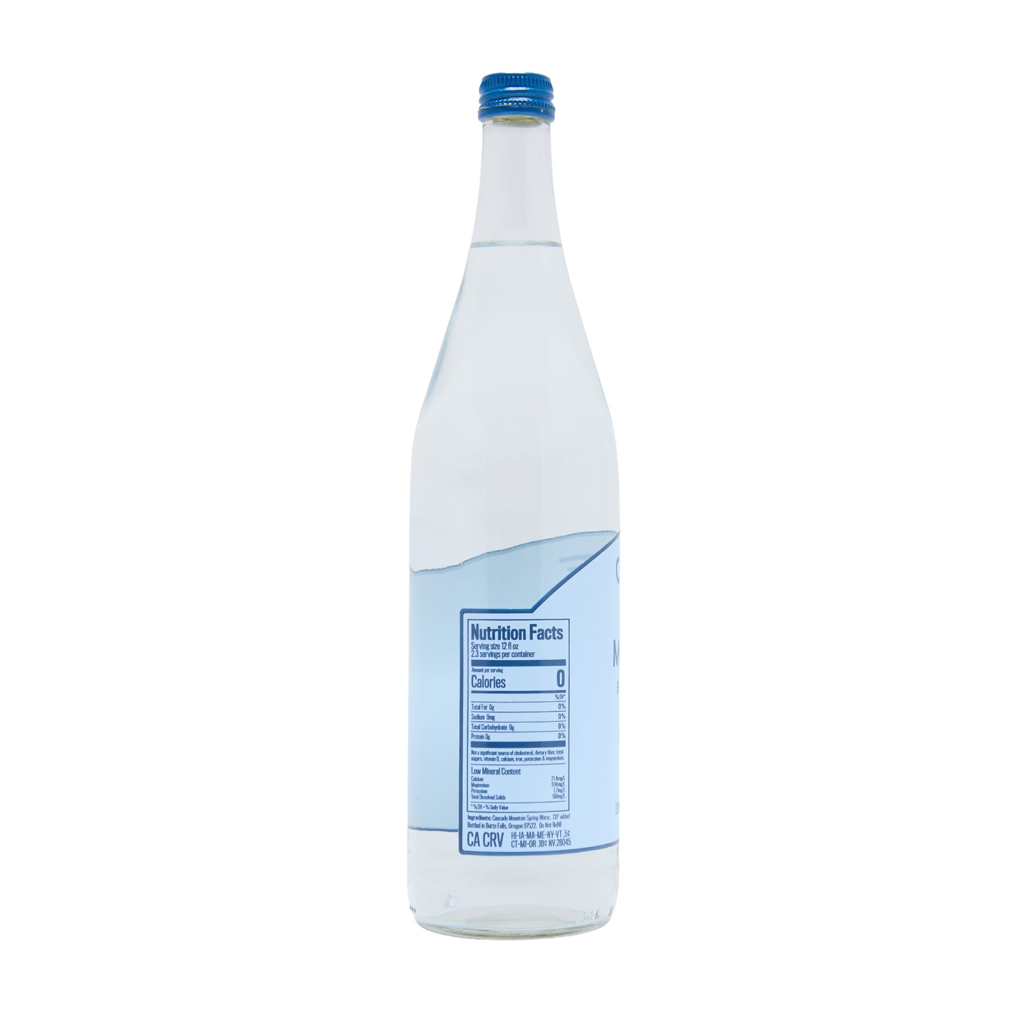 Cascade Mountain Sparkling Water 28oz