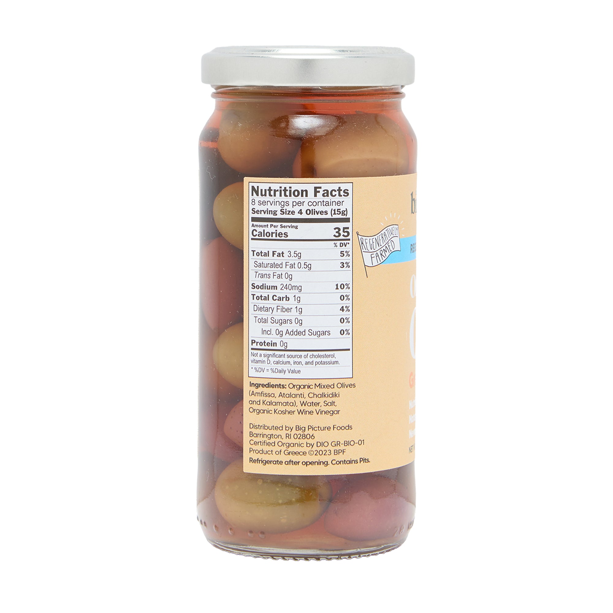 Big Picture Olives Greek Mix
