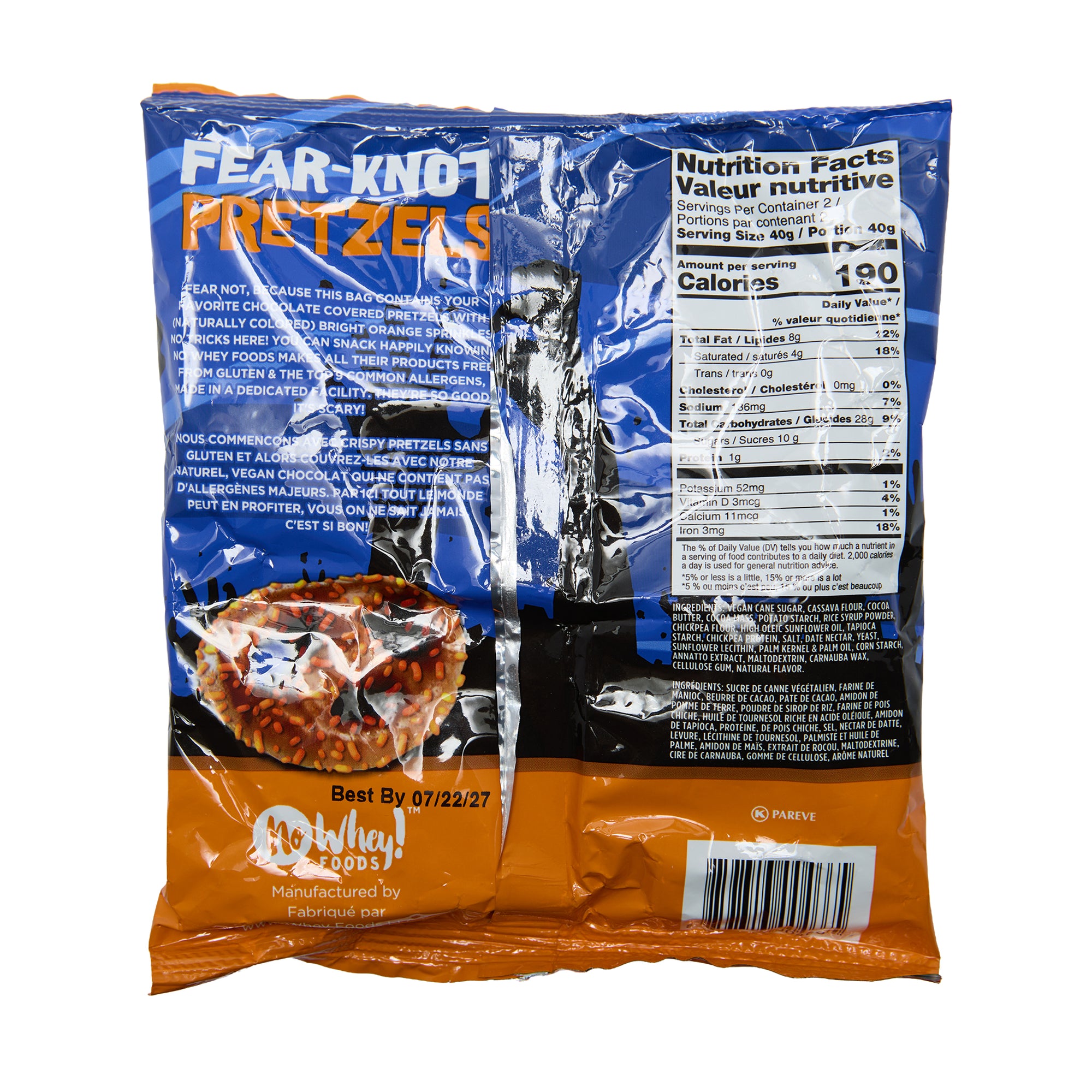 No Whey Fear Knot Pretzels