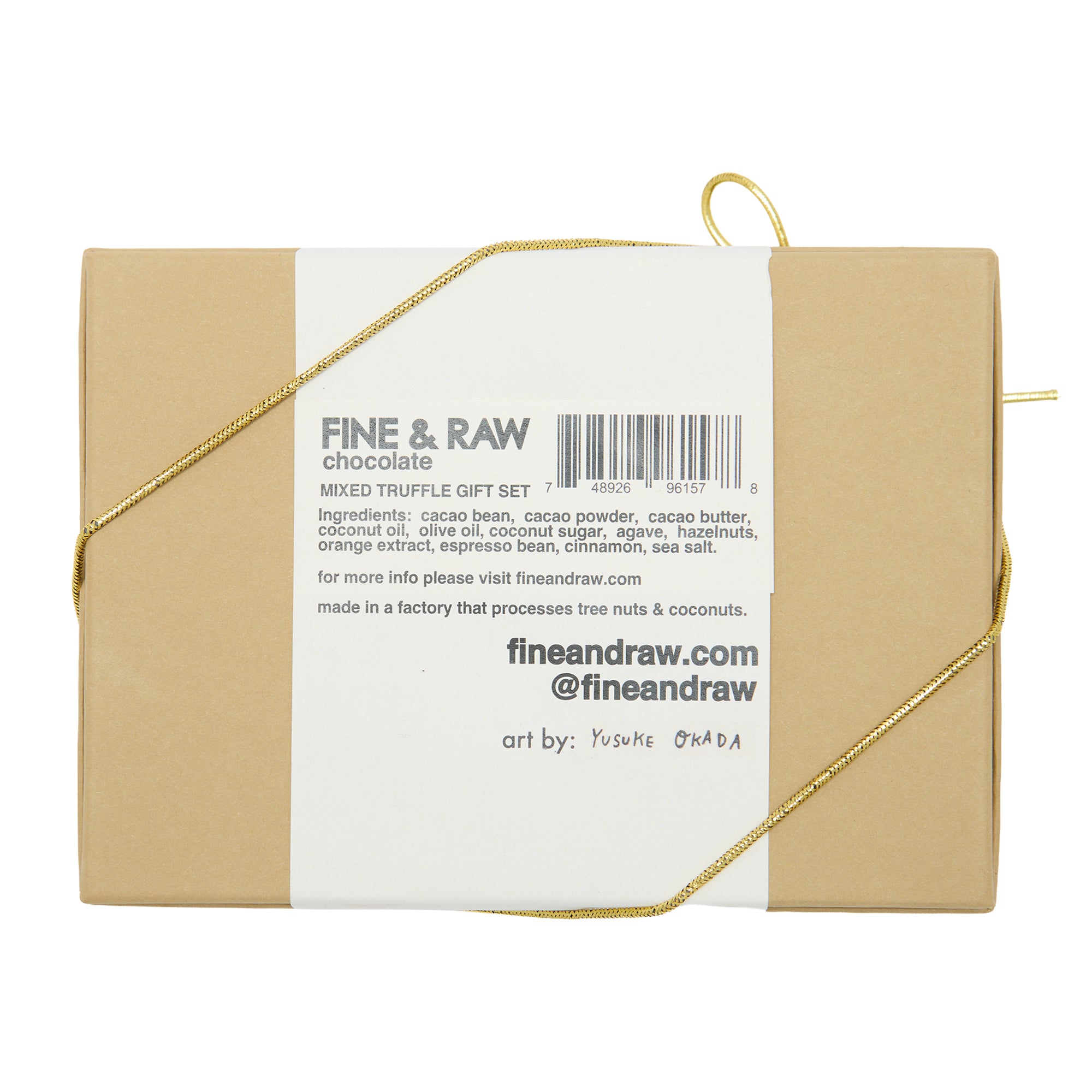 Fine & Raw Halloween Truffle Box 8pc