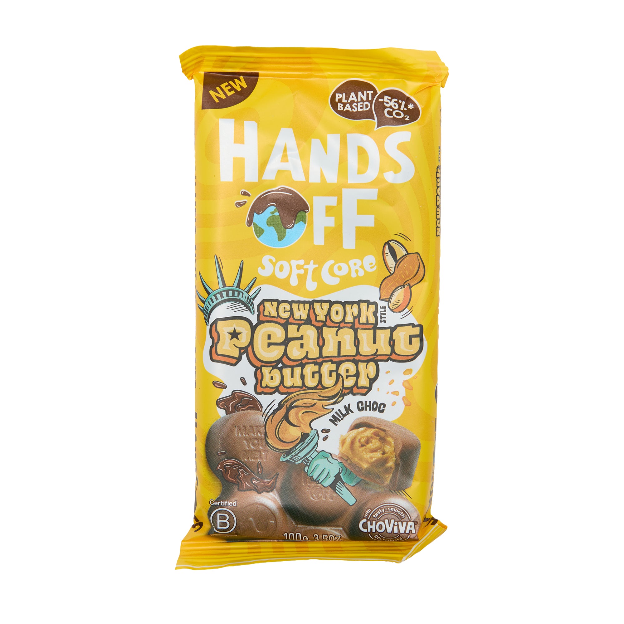 Hands Off Chocolate Bar New York Peanut Butter