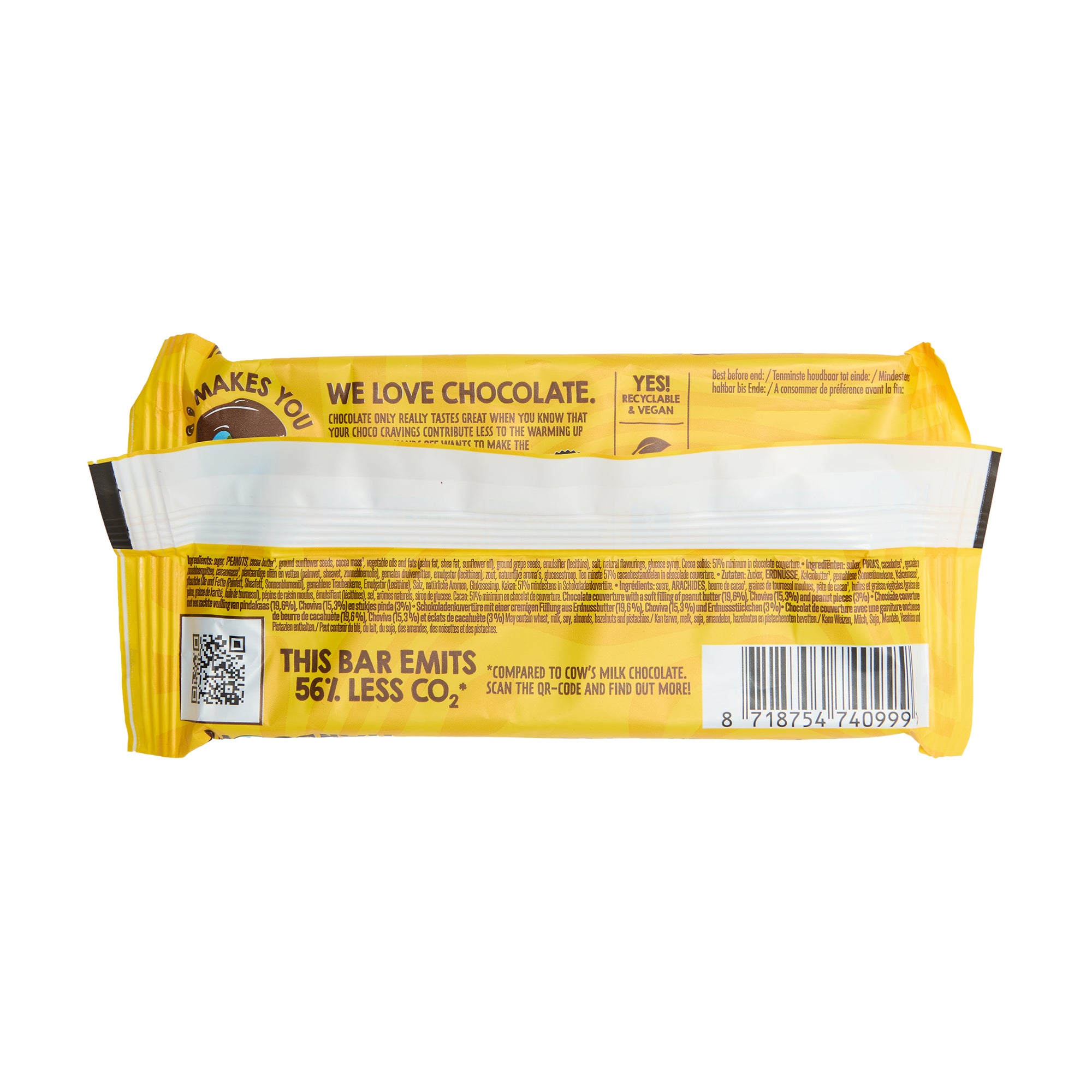 Hands Off Chocolate Bar New York Peanut Butter