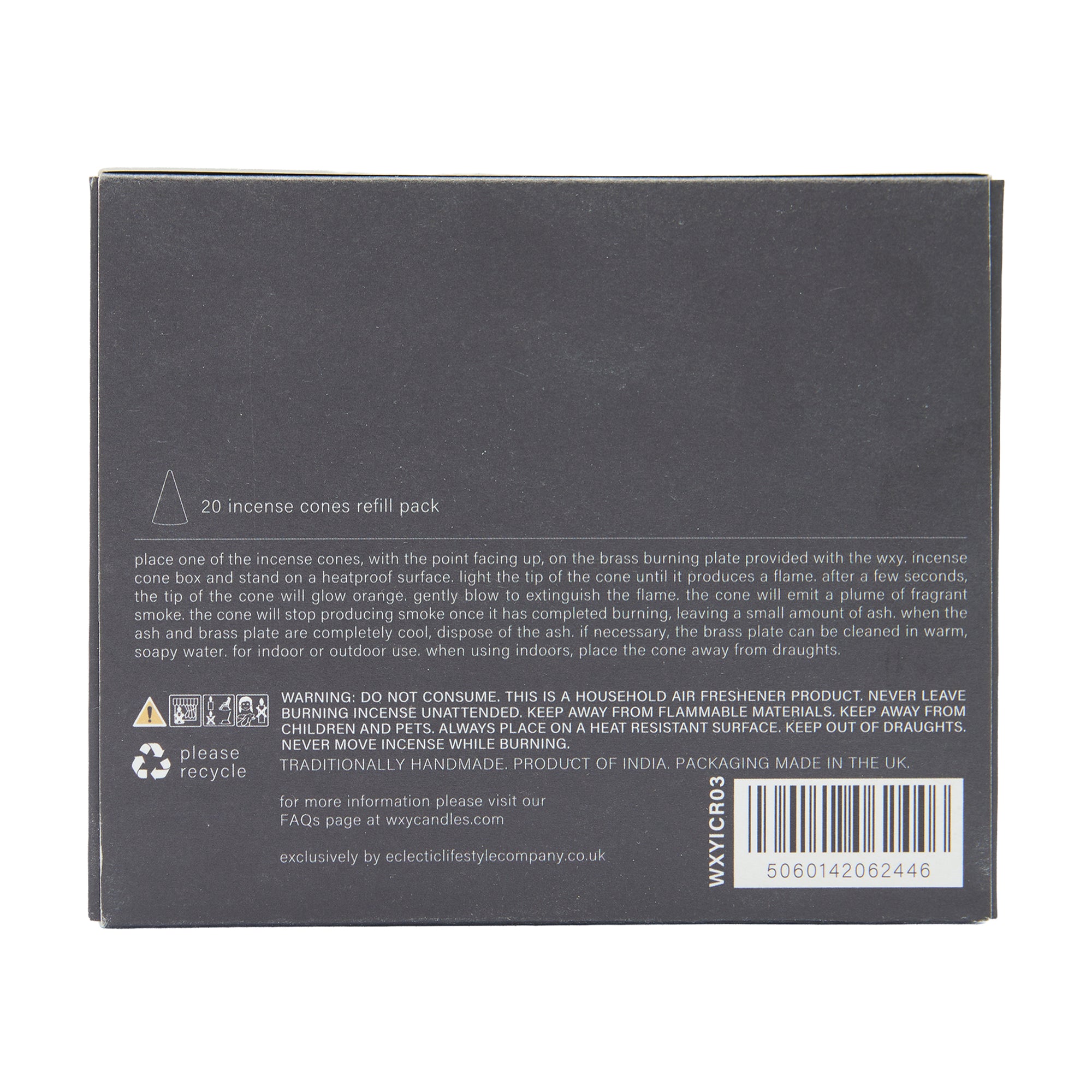 wxy Incense Cones Refill Palo Santo