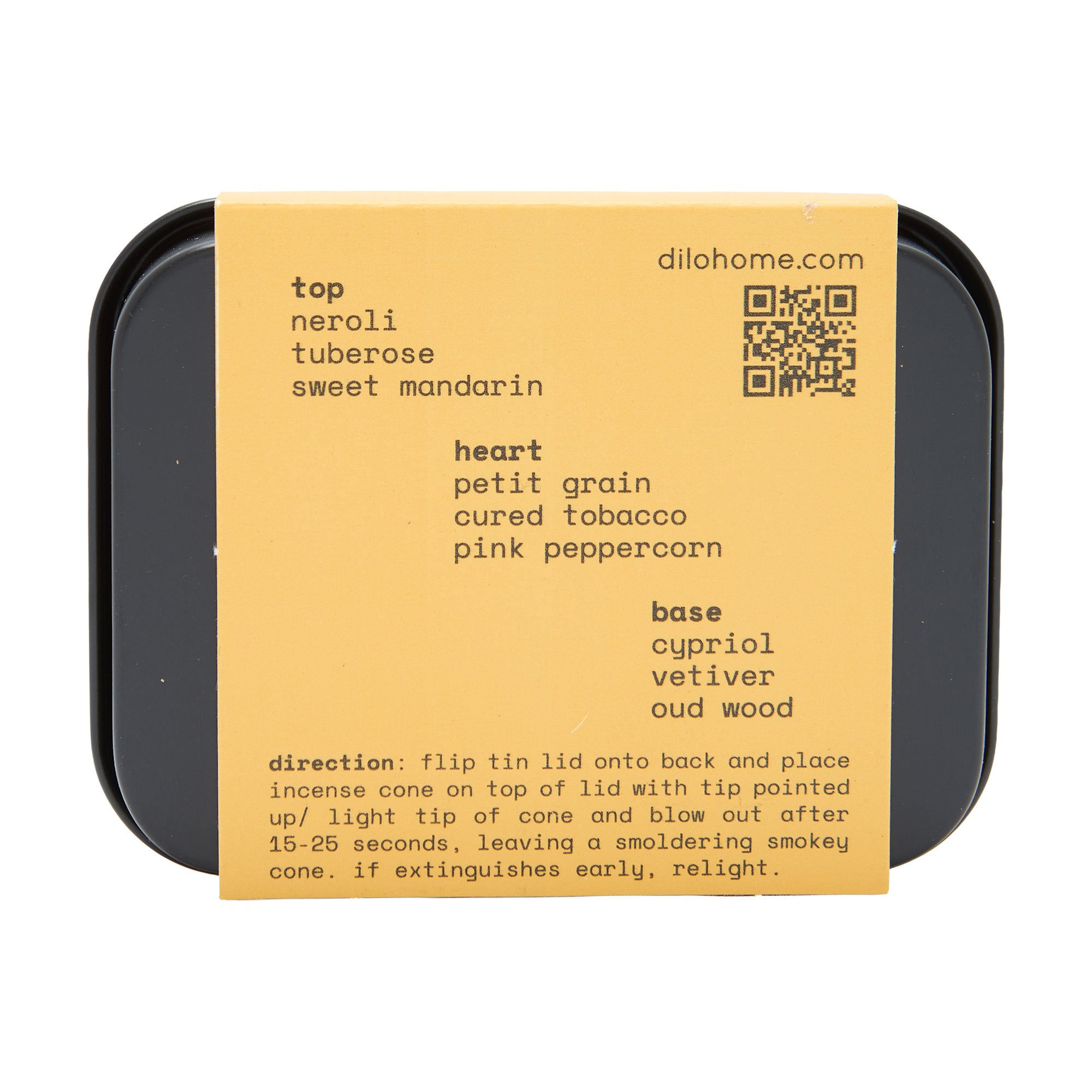 Dilo Incense Cones Satsuma Oud