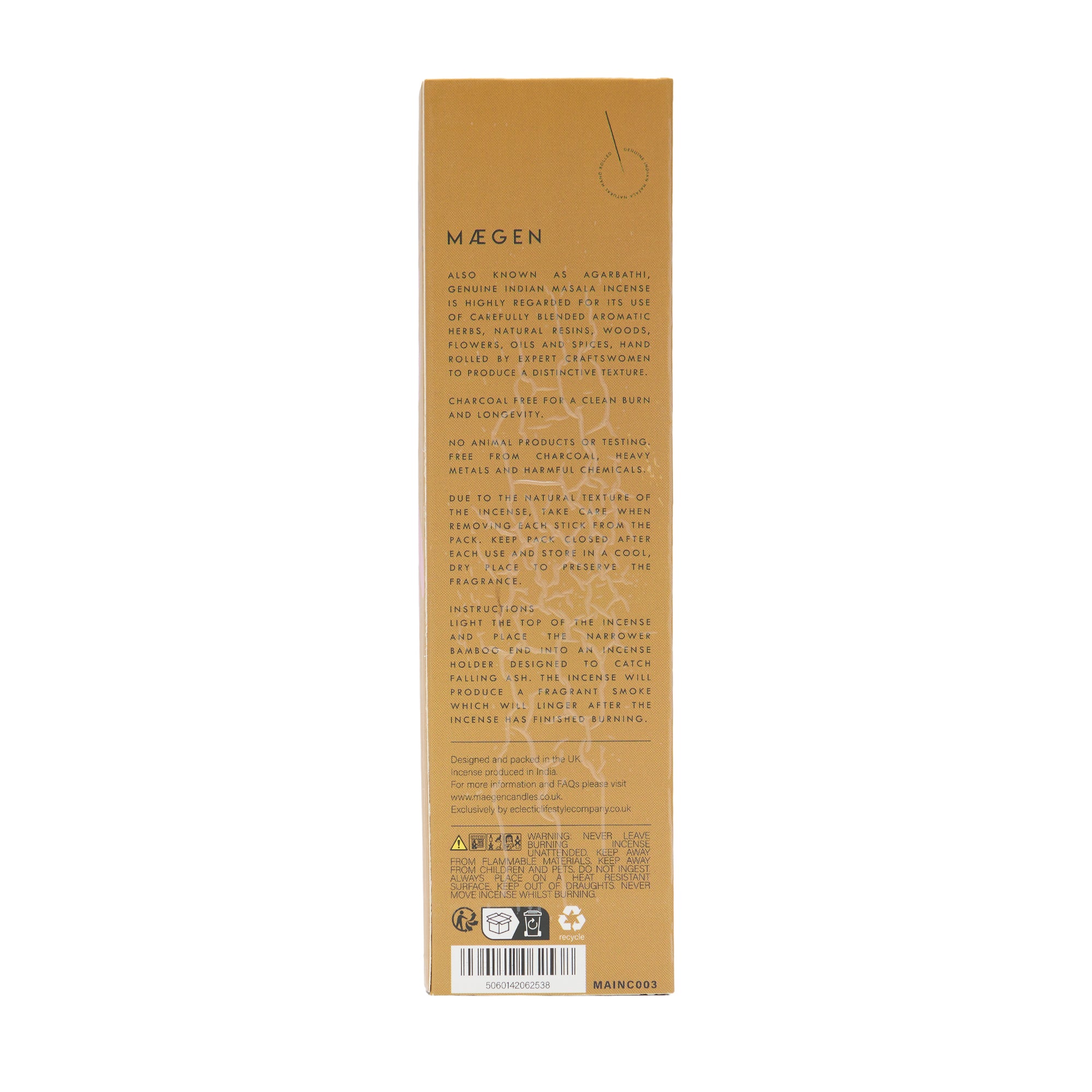 MAEGEN Incense Sticks Palo Santo