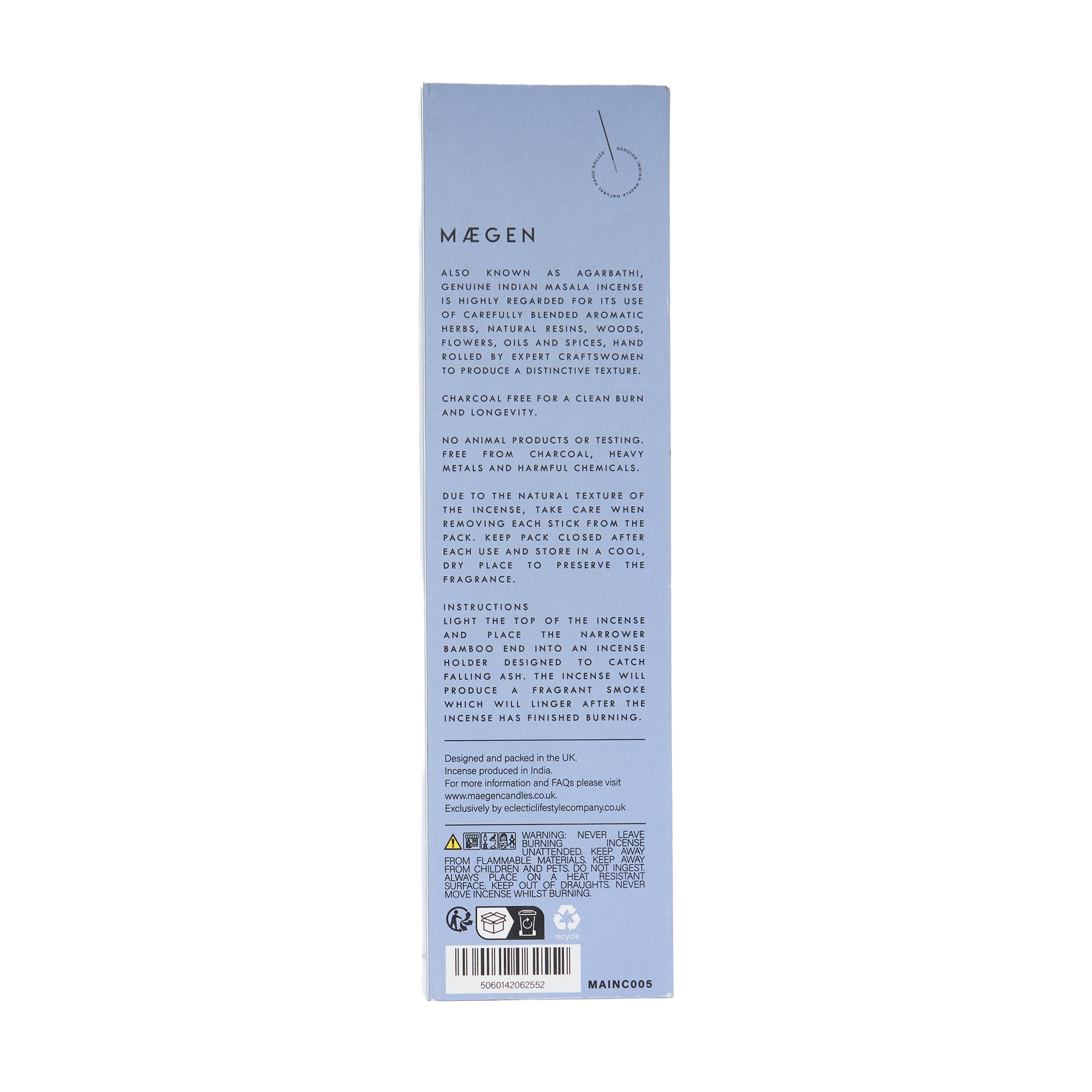 MAEGEN Incense Sticks Sandalwood