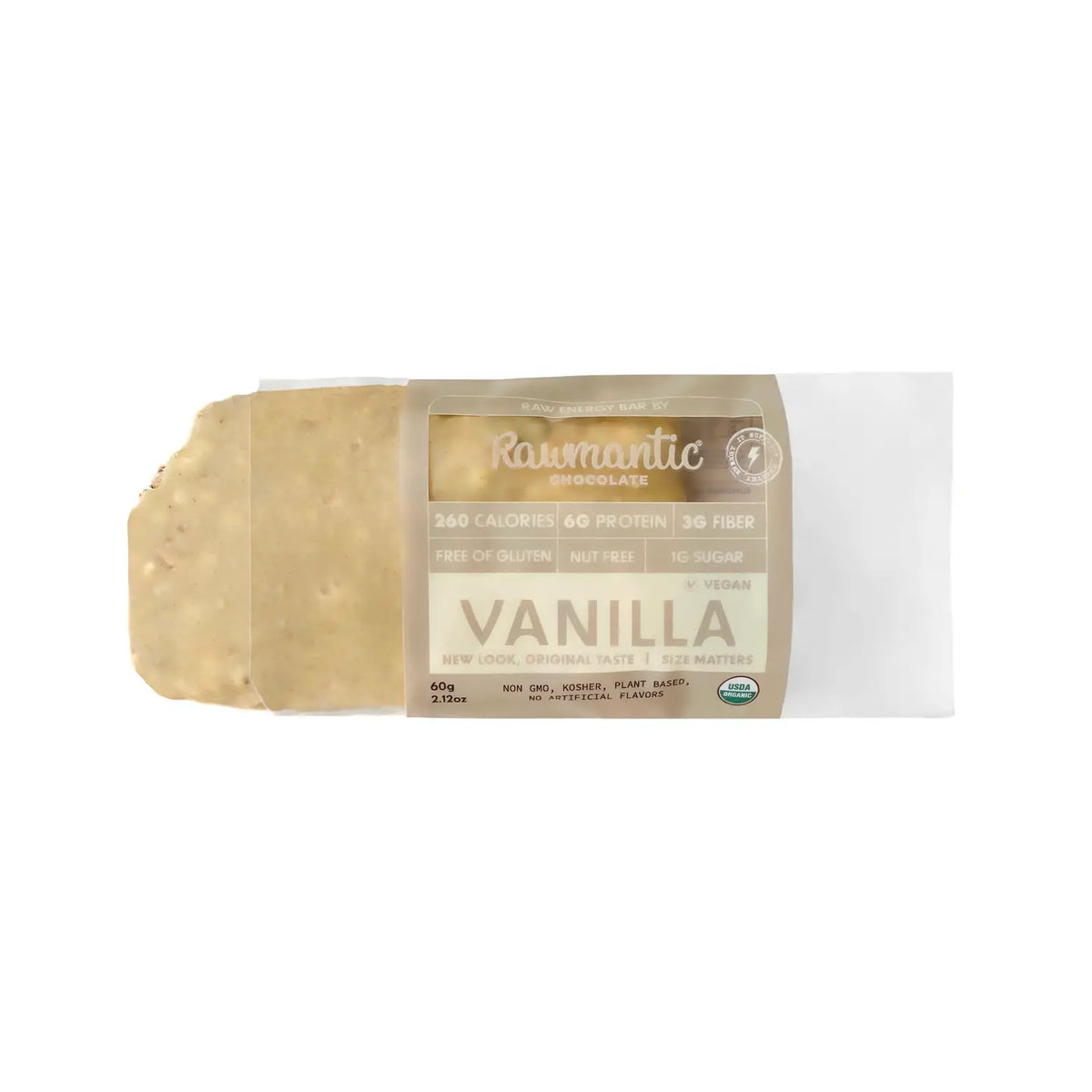 Rawmanticchocolate Protein Bar Vanilla