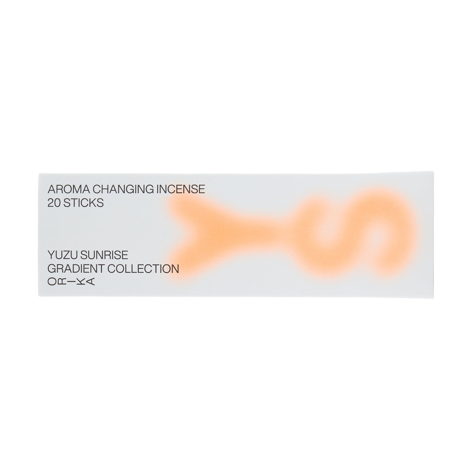 Orika Gradient Changing Incense Yuzu Sunrise