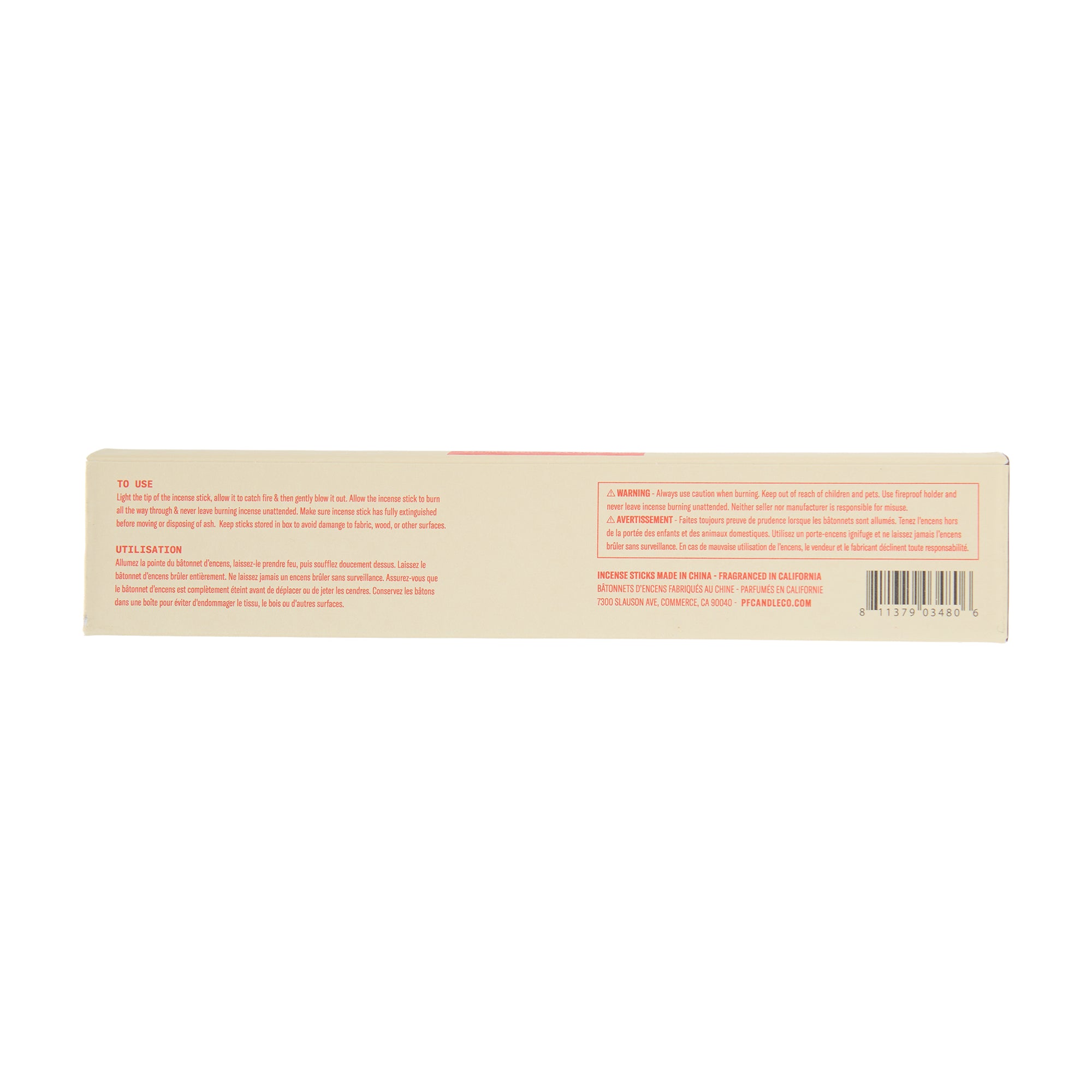 PF Candle Co Incense Milky Santal