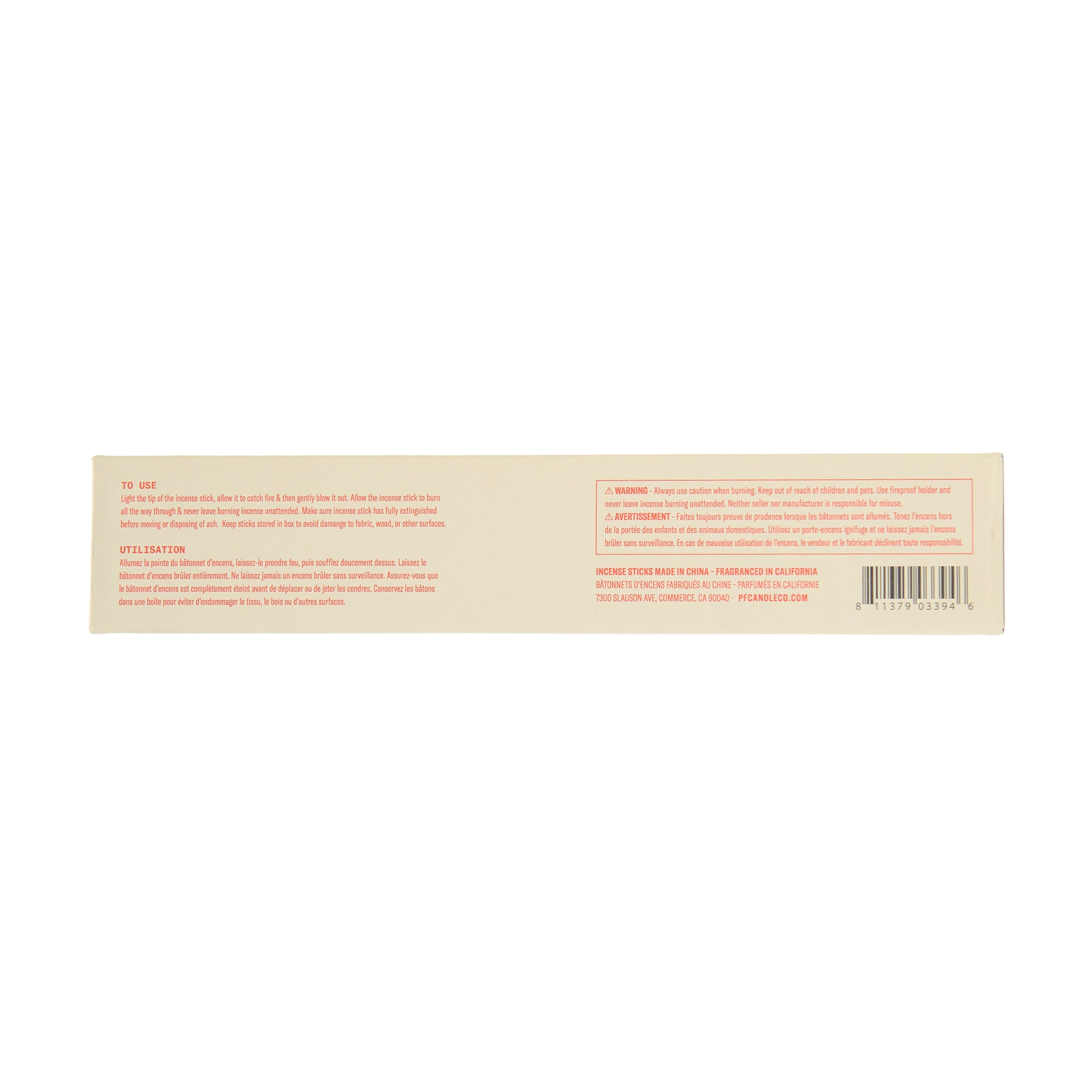 PF Candle Co Incense Blonde Hinoki