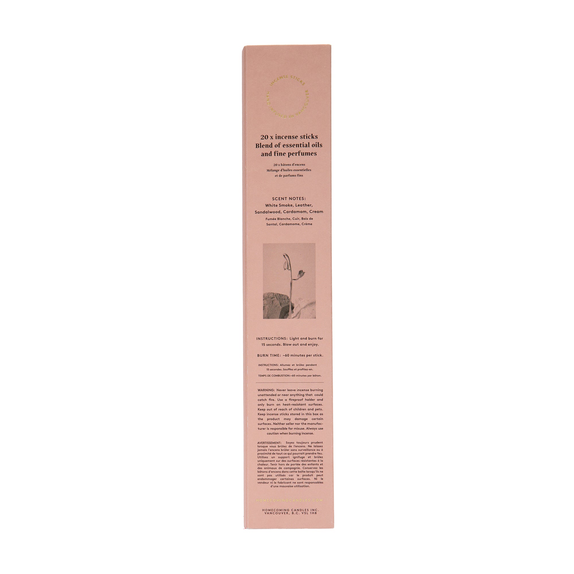 Homecoming Resin Incense Sandalwood Smoke