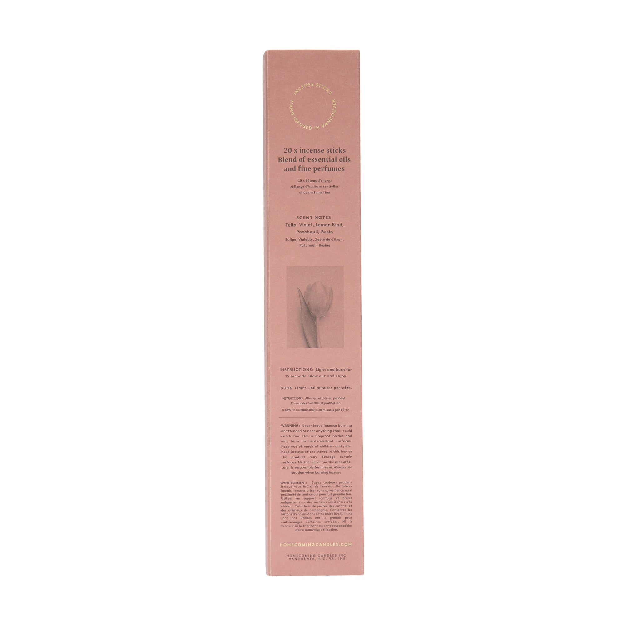 Homecoming Resin Incense Oud Patchouli