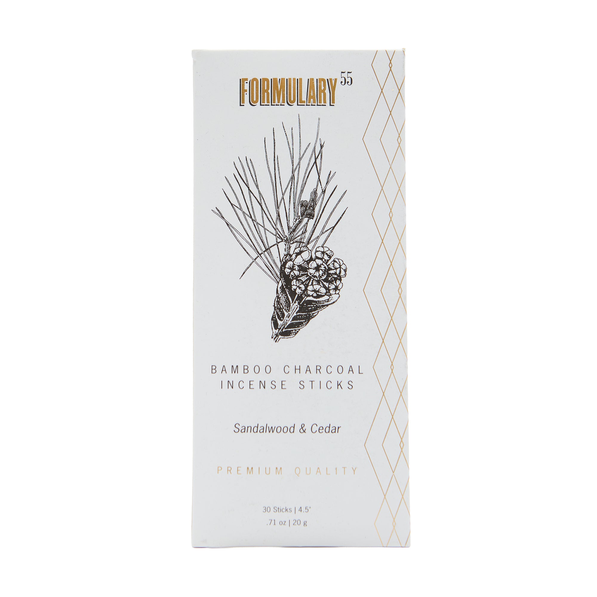 Formulary 55 Mini Incense Sticks Sandalwood & Cedar