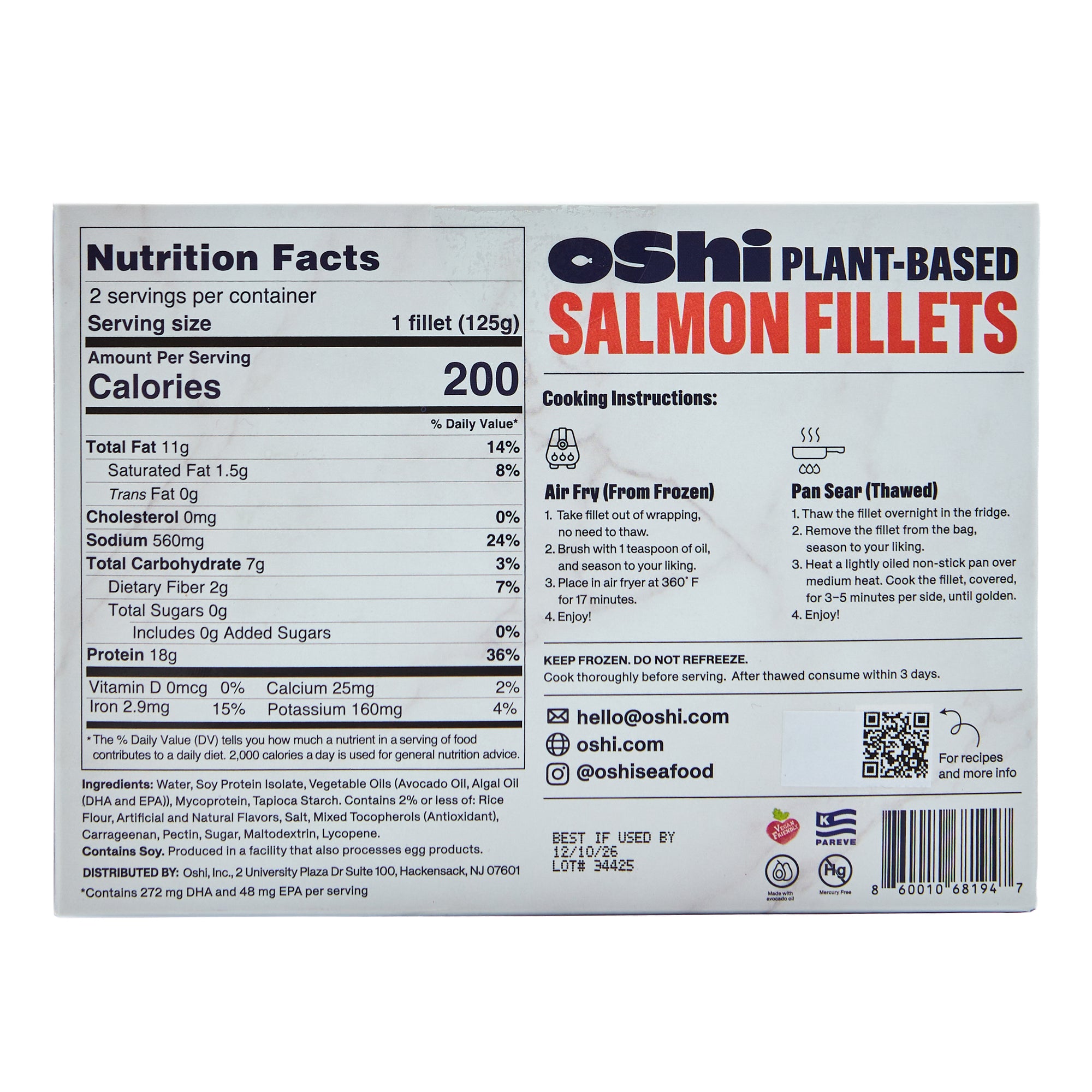 Oshi Salmon Fillets