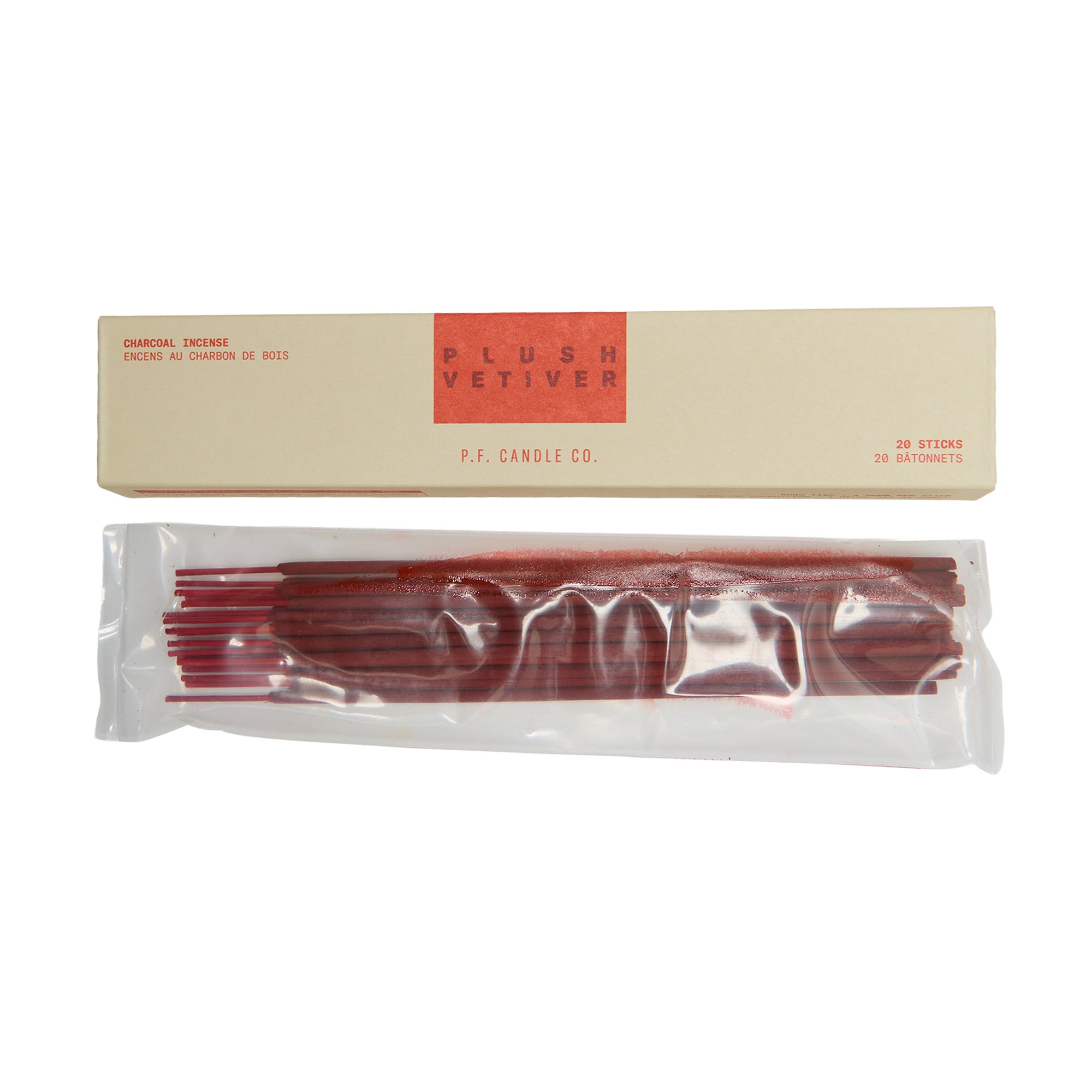 PF Candle Co Incense Plush Vetiver