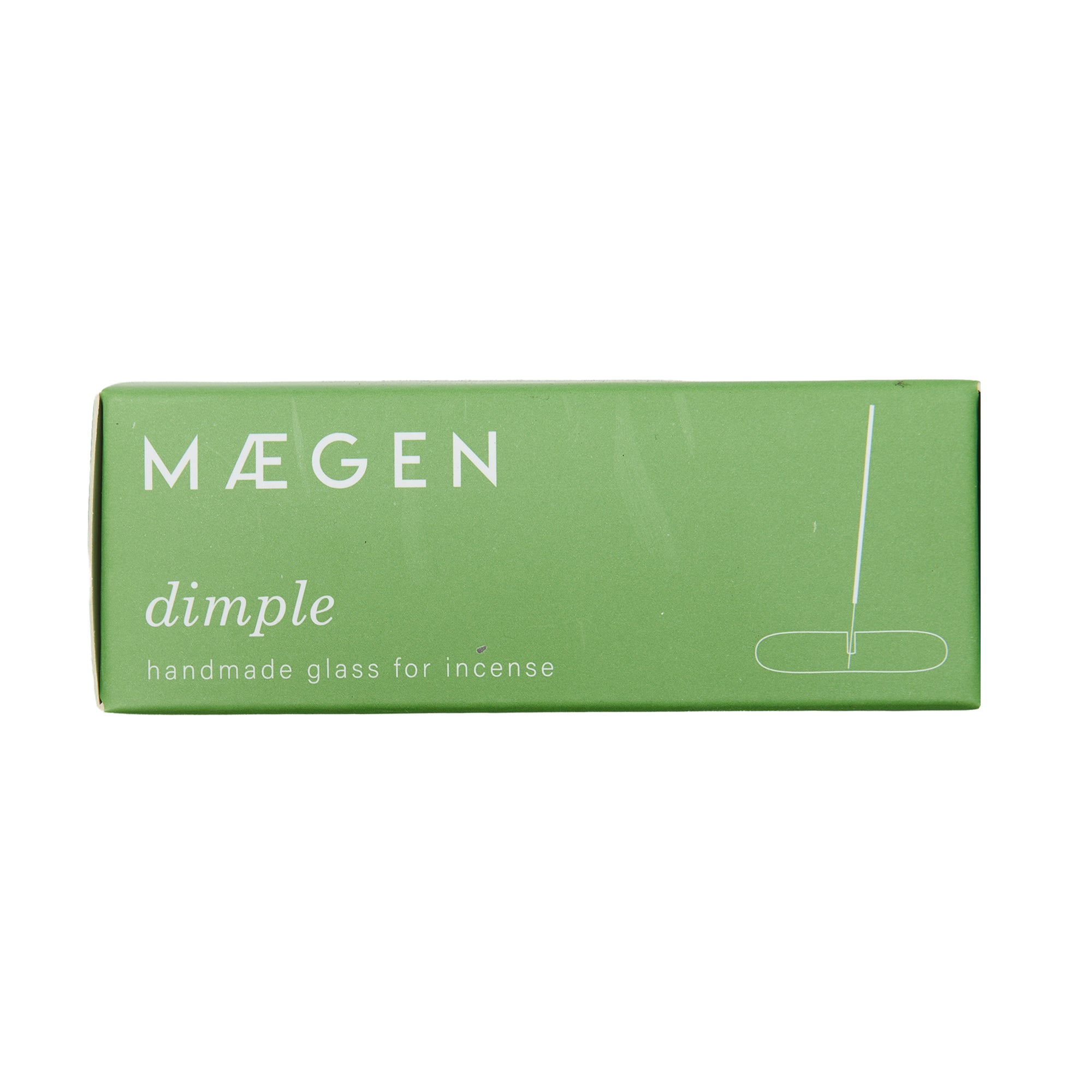 MAEGEN Dimple Incense Holder Green
