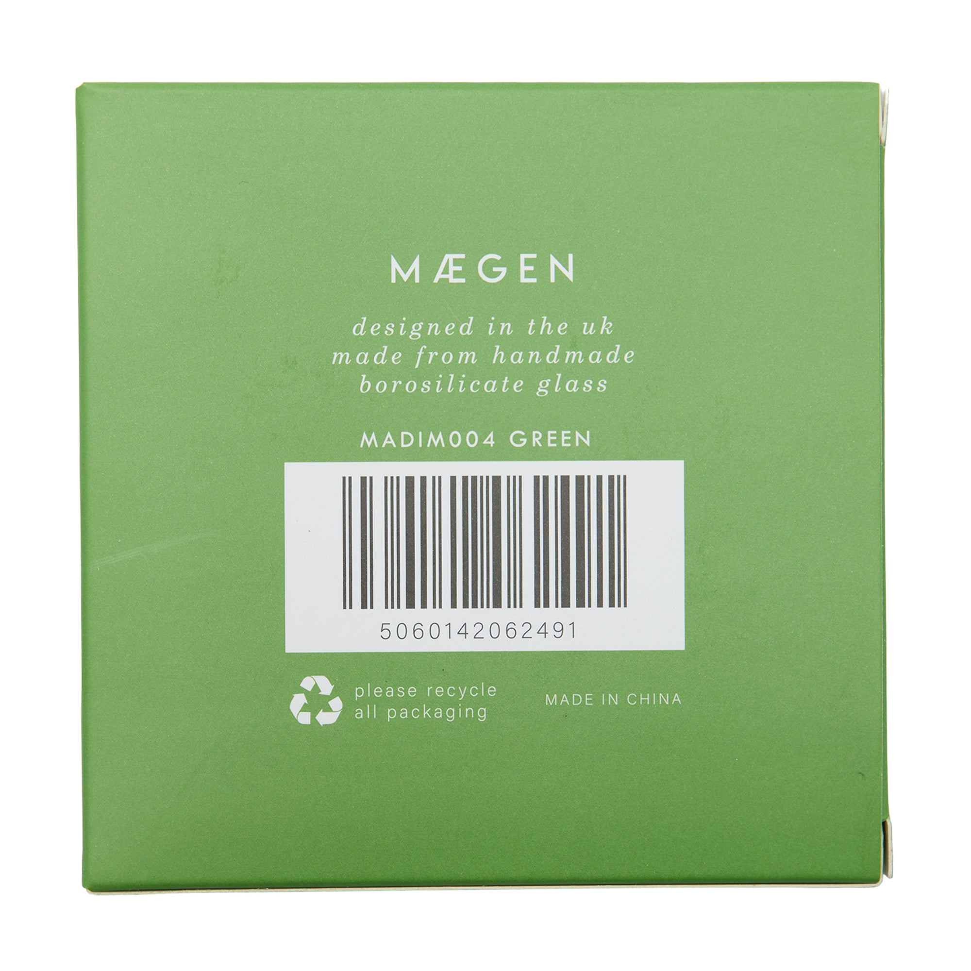 MAEGEN Dimple Incense Holder Green