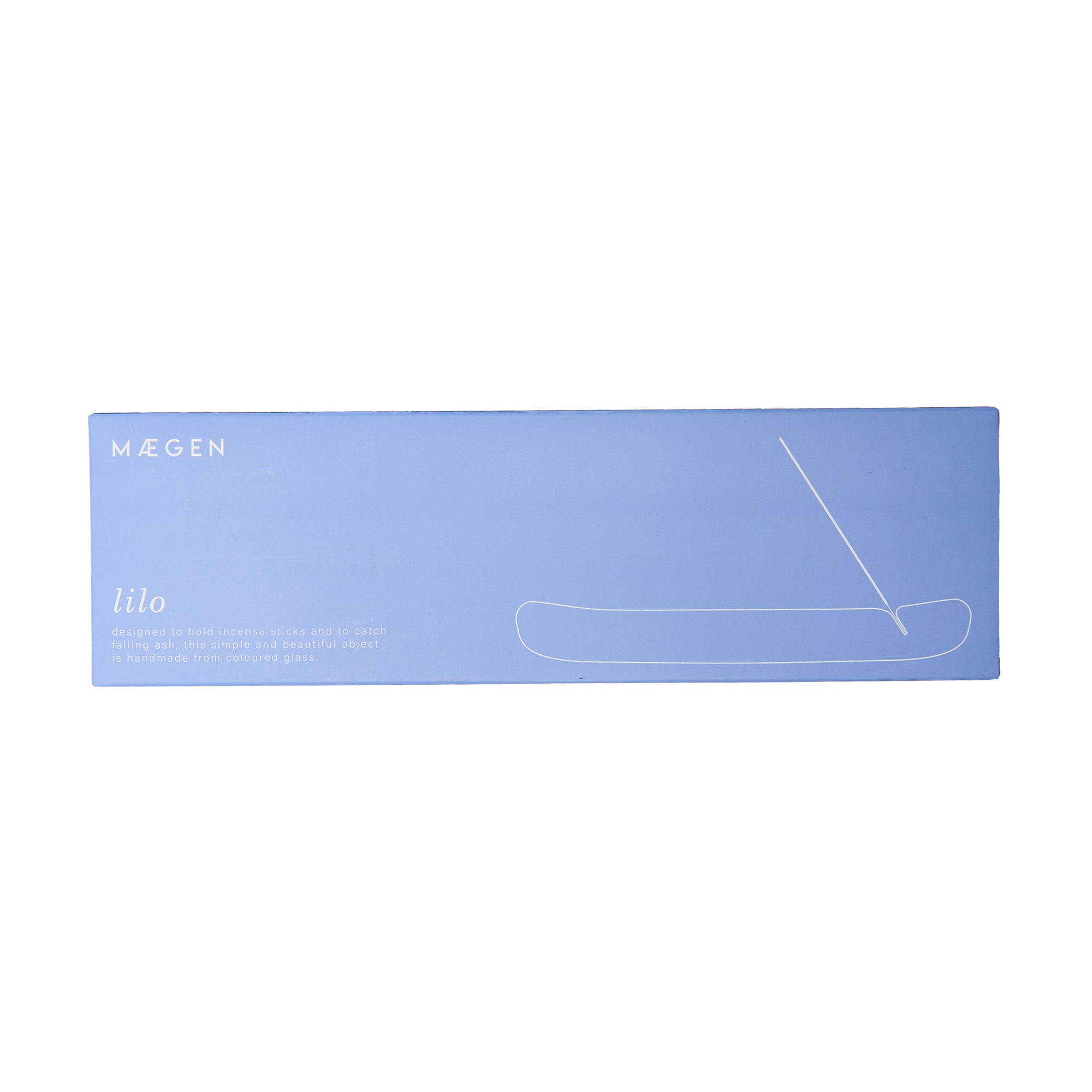 MAEGEN Lilo Incense Holder Milky Blue