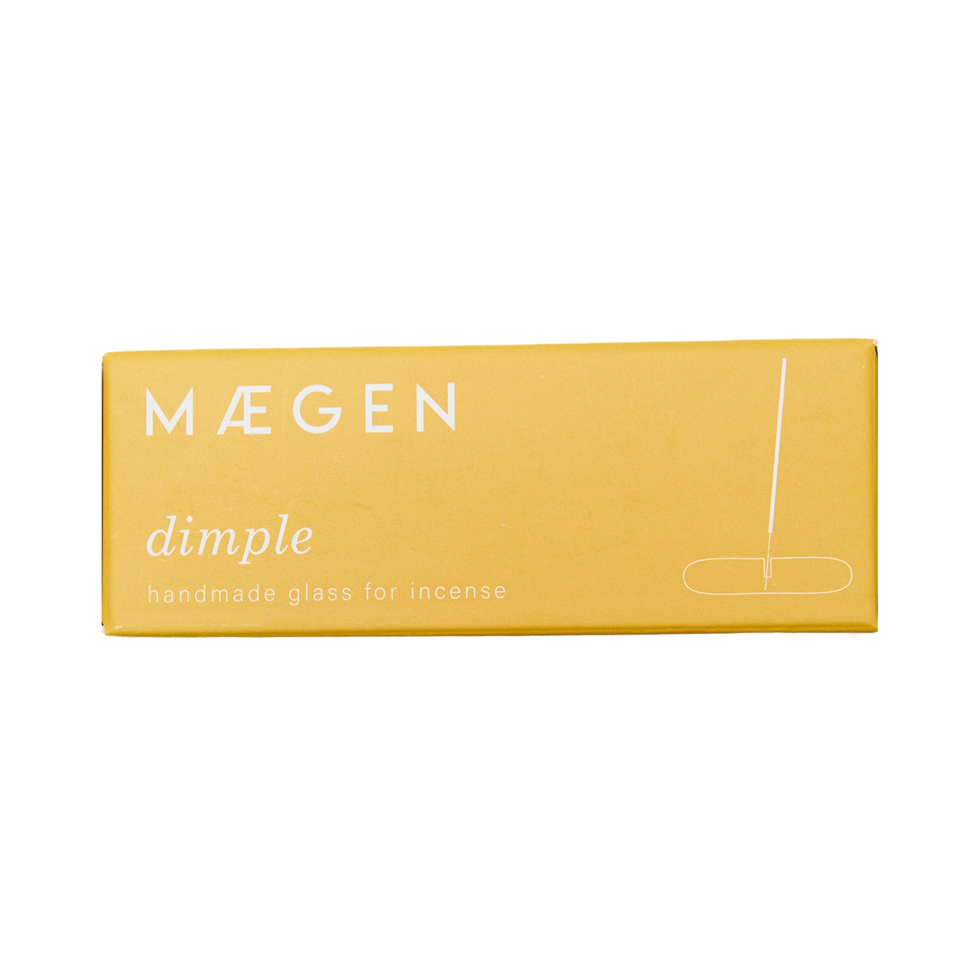 MAEGEN Dimple Incense Holder Yellow
