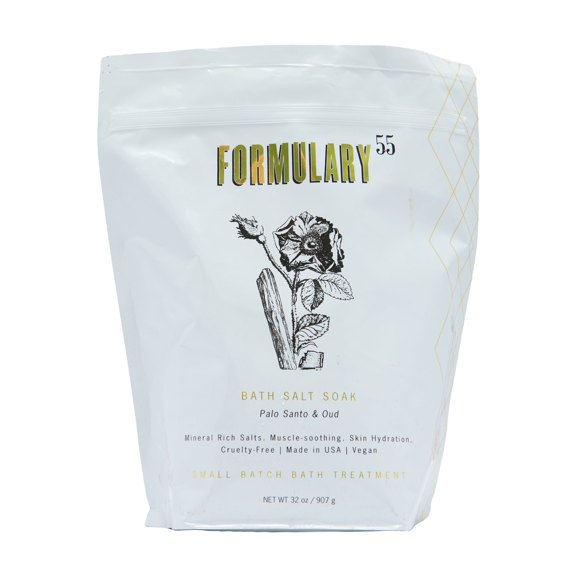 Formulary 55 Bath Salt Palo Santo & Oud
