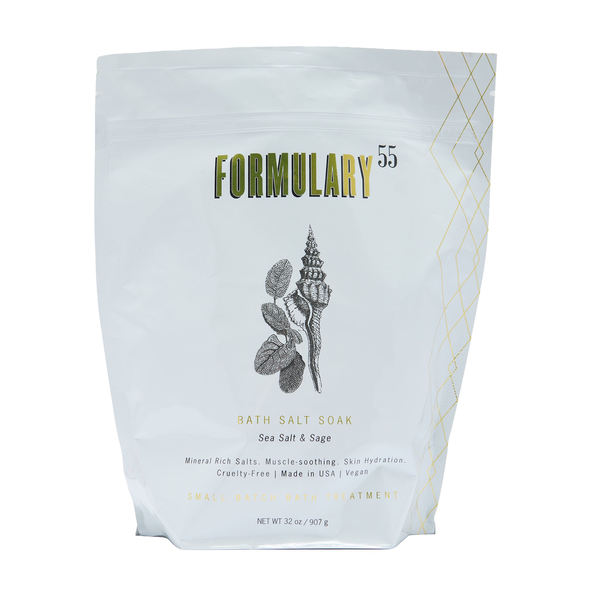Formulary 55 Bath Salt Sea Salt & Sage