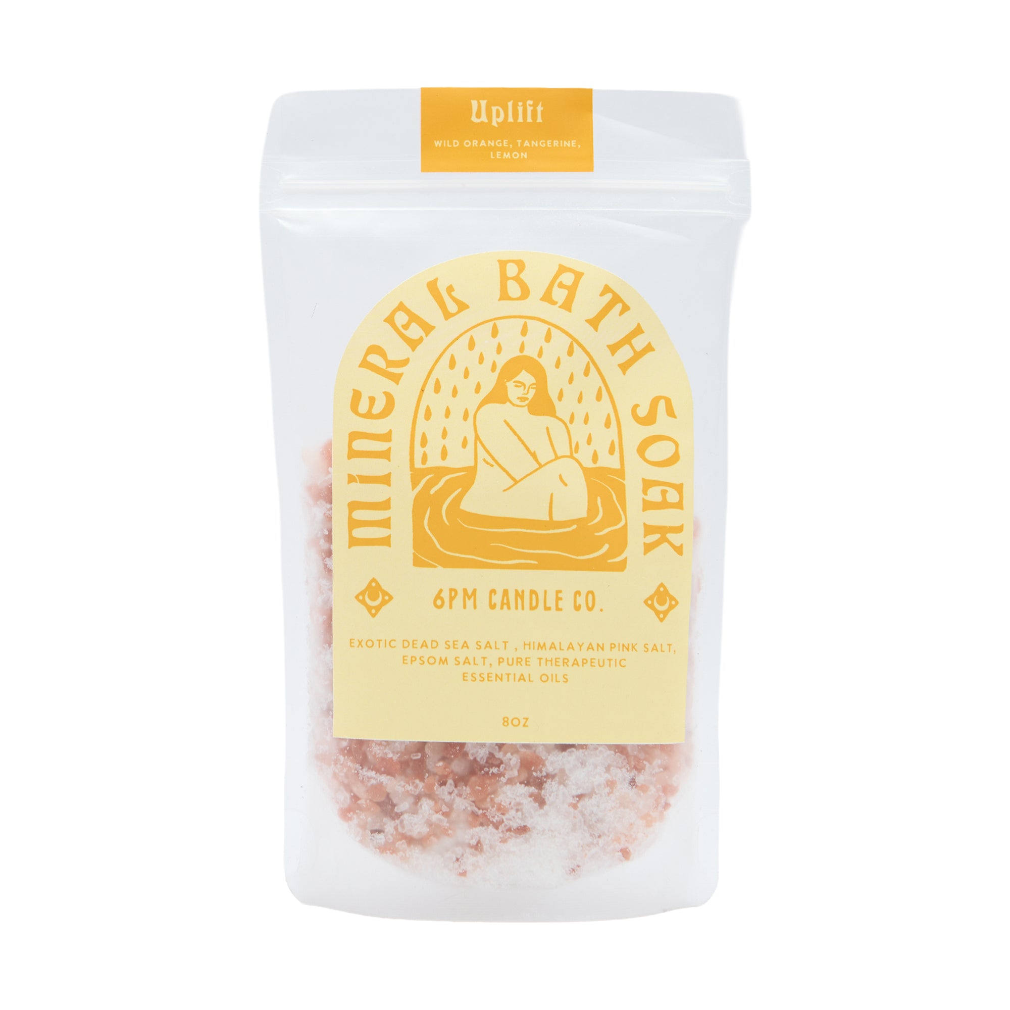 6PM Candle Co Mineral Bath Soak Uplift