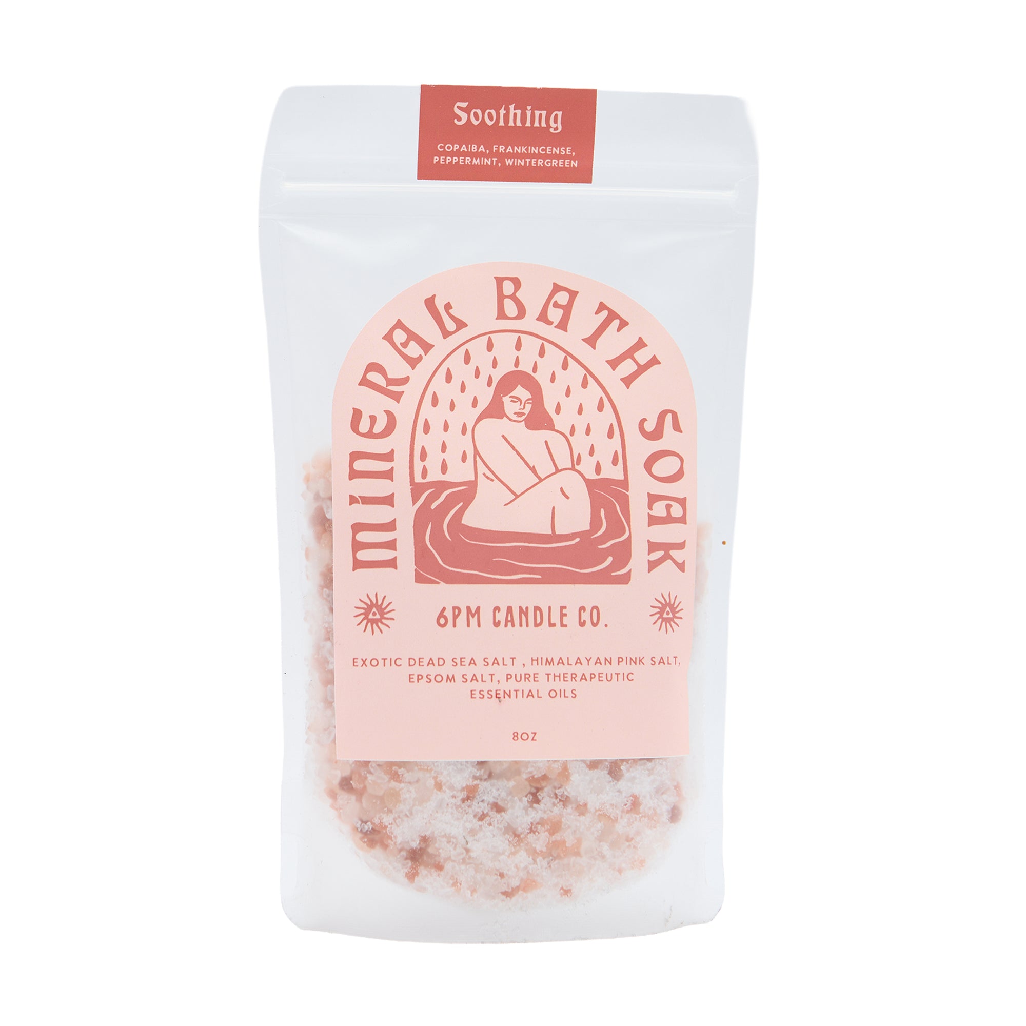 6PM Candle Co Mineral Bath Soak Soothing