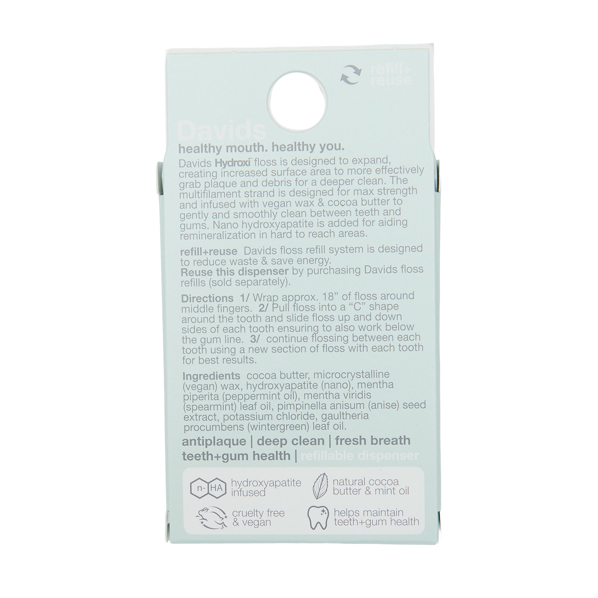 Davids Natural Dental Floss Dispenser