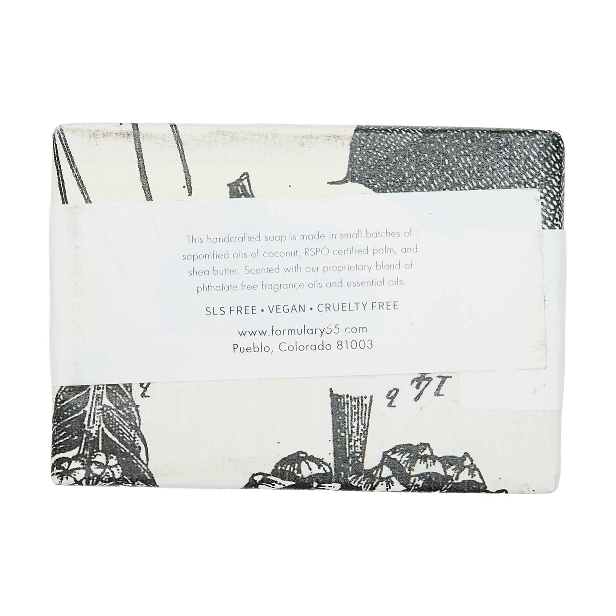 Formulary 55 Shea Butter Soap Sandalwood & Cedar