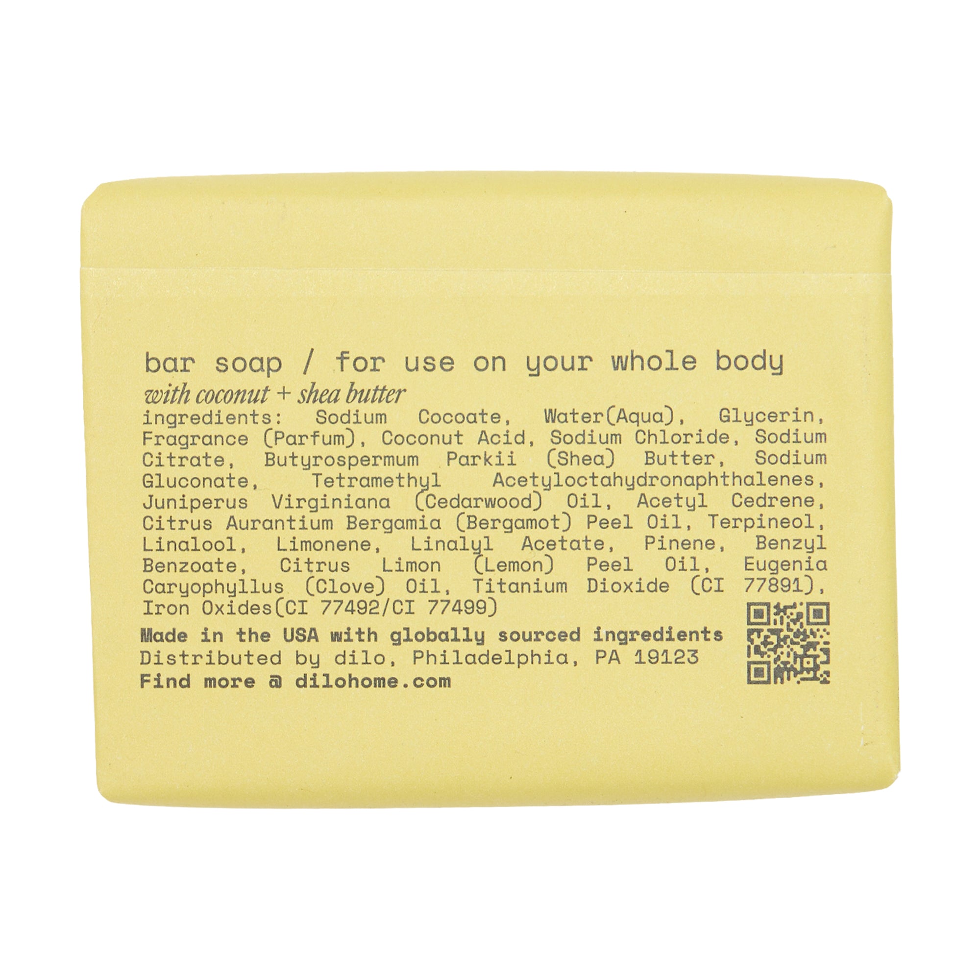 Dilo Body Soap Bar Hinoki Sesame