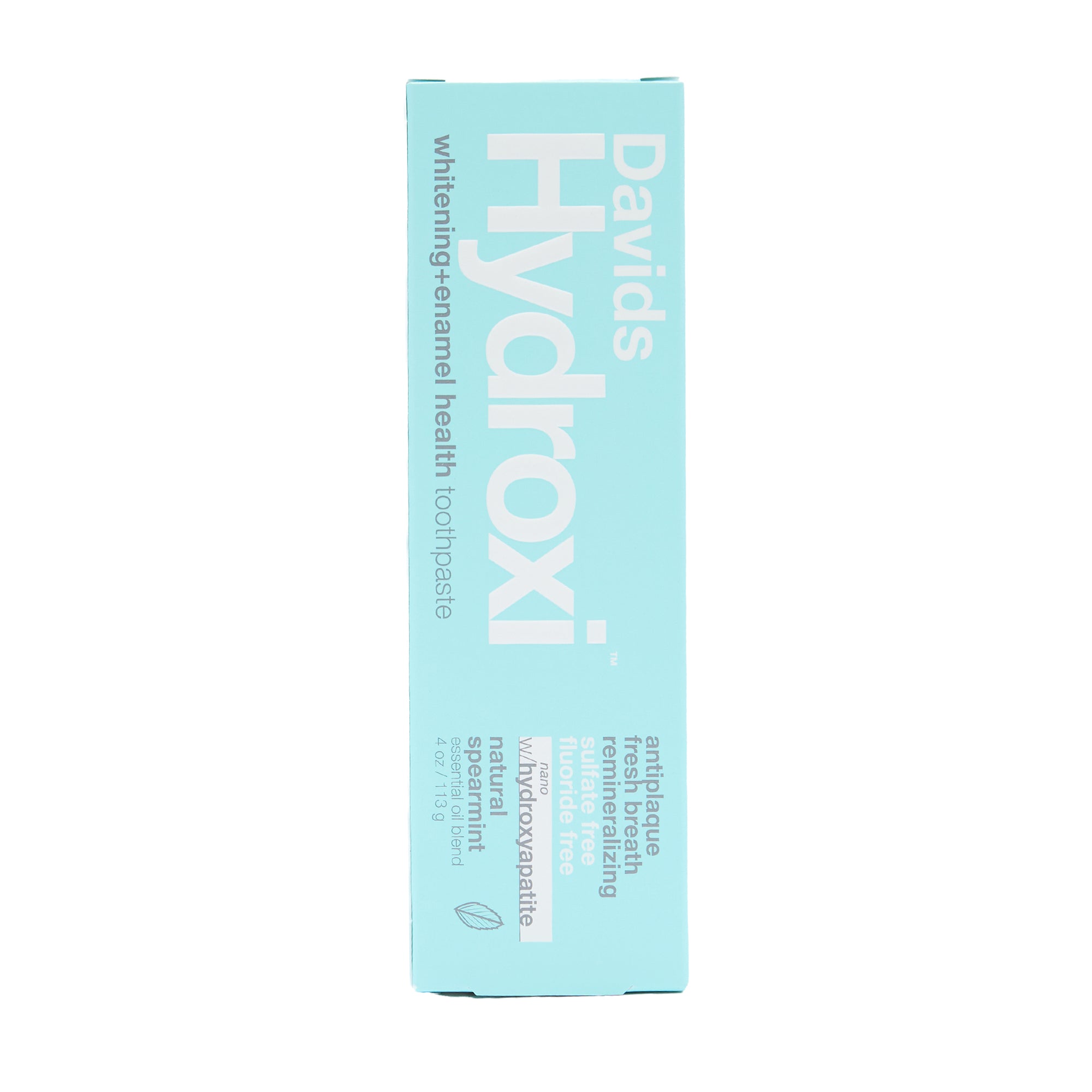 Davids Natural Toothpaste Whitening + Enamel Health Spearmint