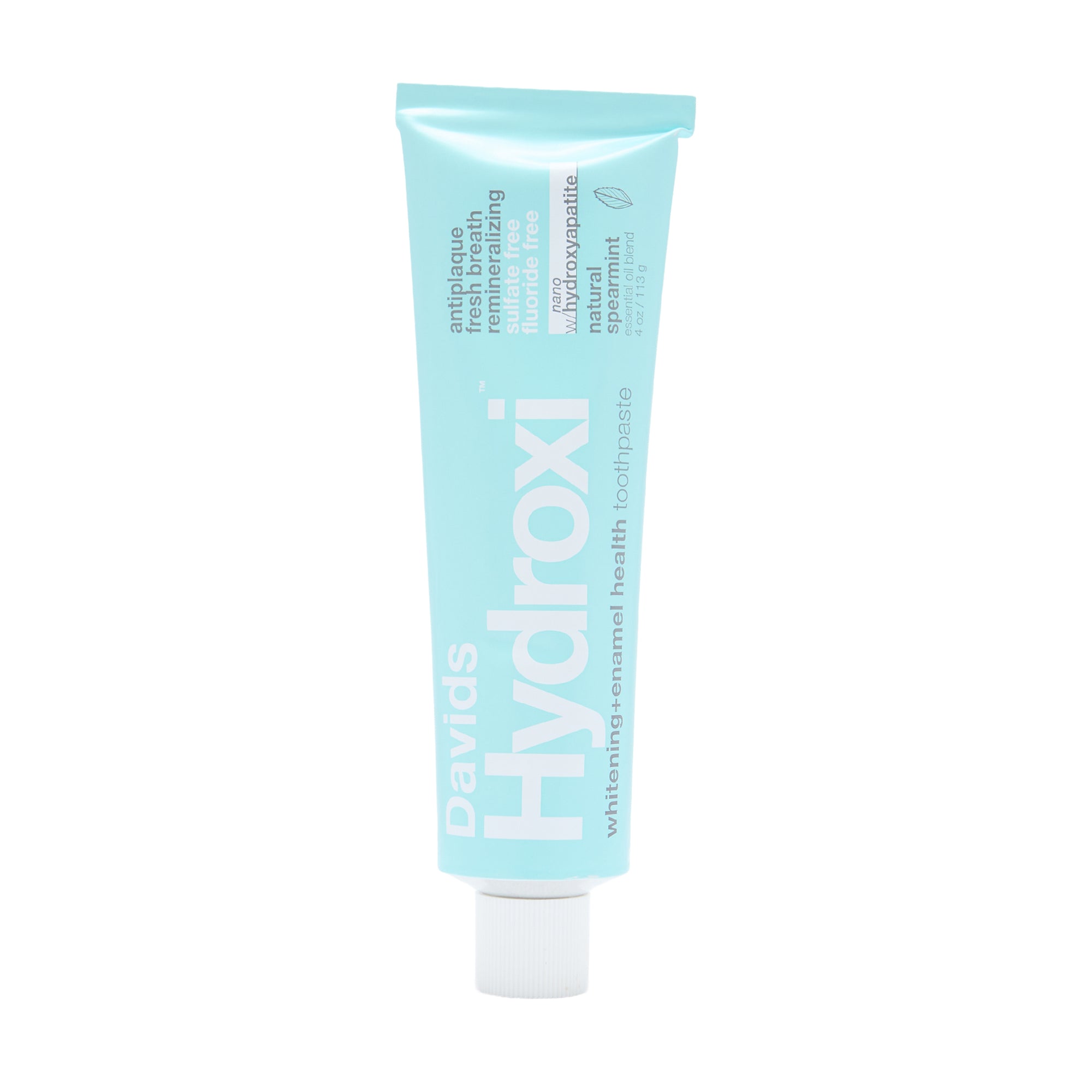 Davids Natural Toothpaste Whitening + Enamel Health Spearmint