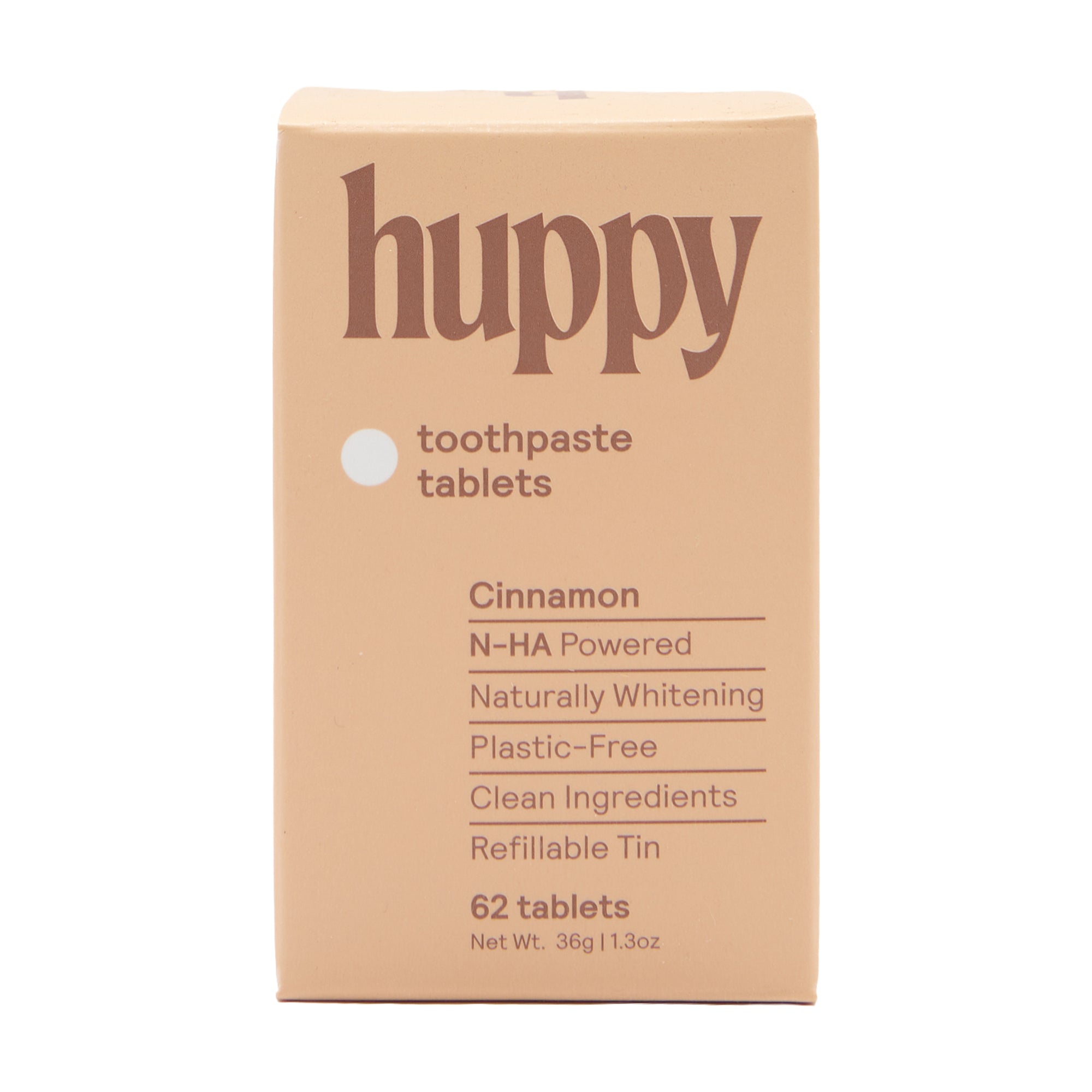 Huppy Toothpaste Tablets Cinnamon Box