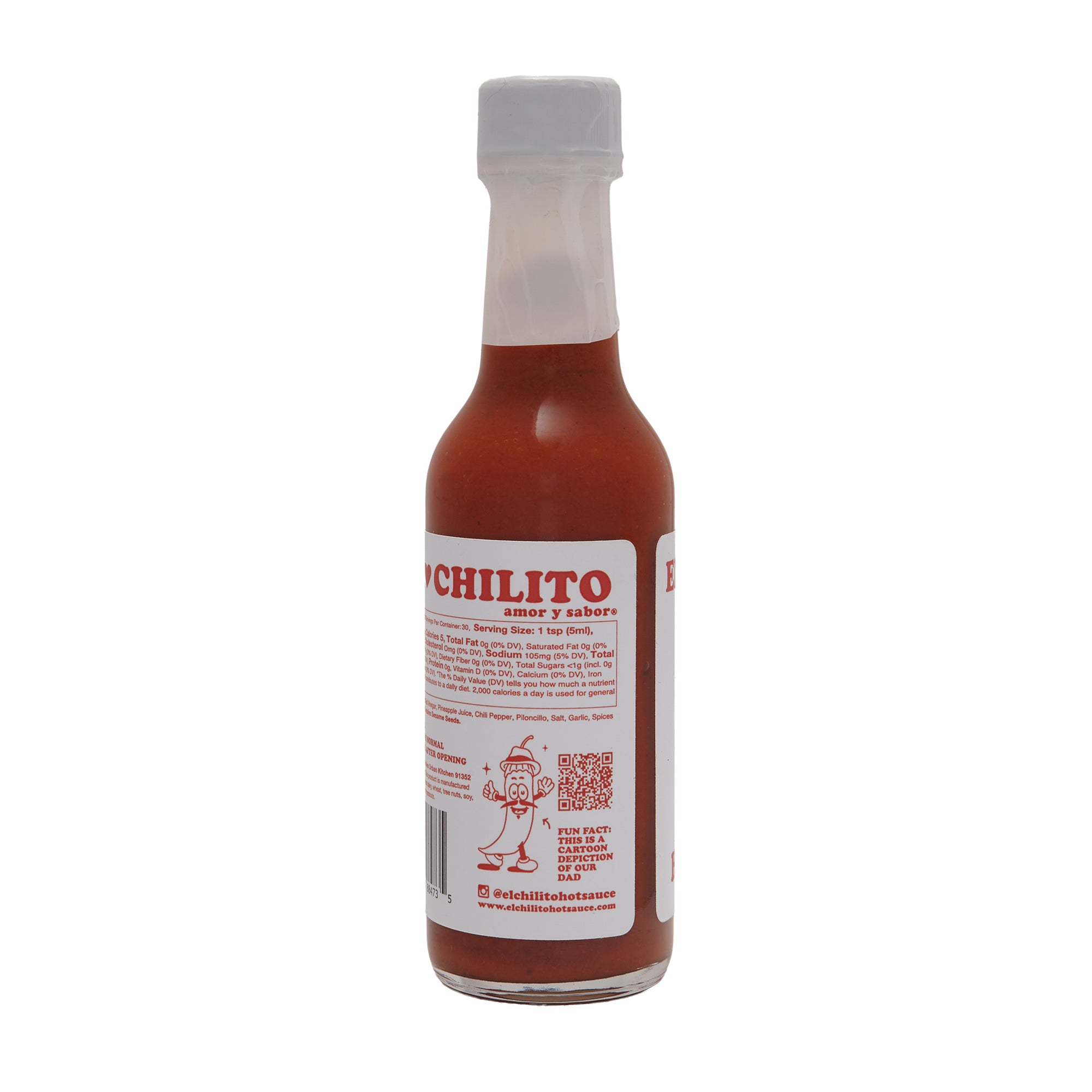 El Chilito Hot Sauce 5oz
