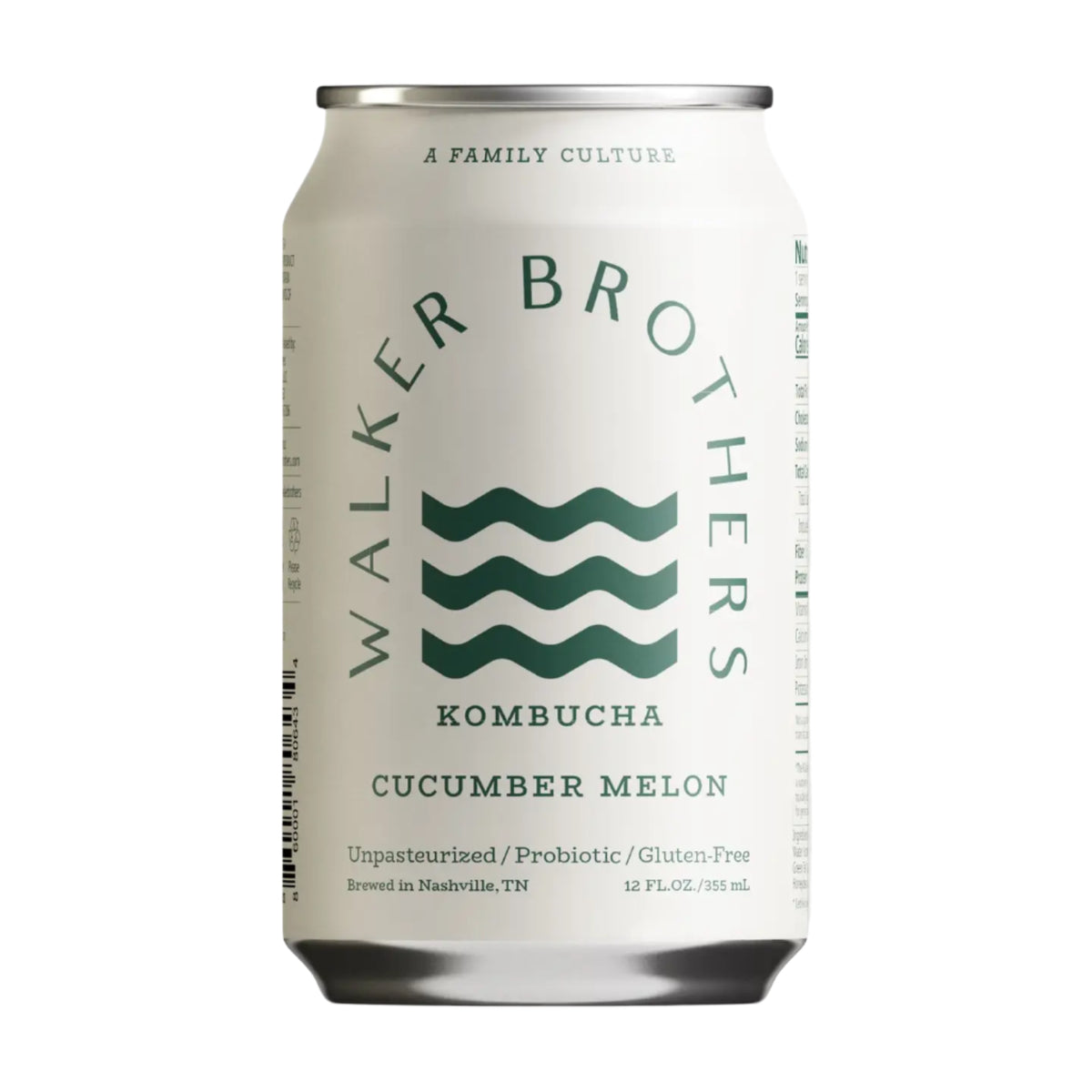 Walker Brothers Kombucha Cucumber Melon