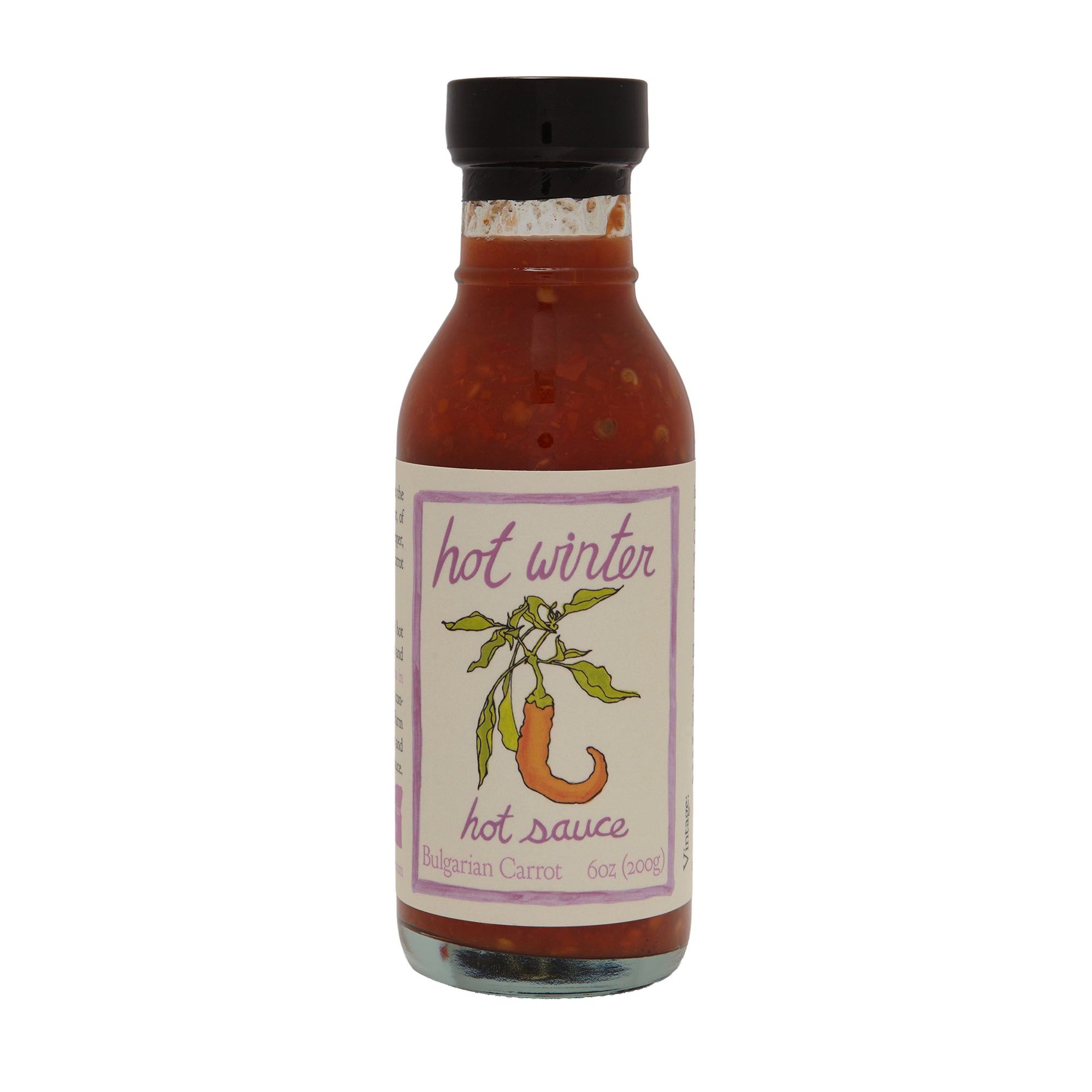 Hot Winter Sauce Bulgarian Carrot