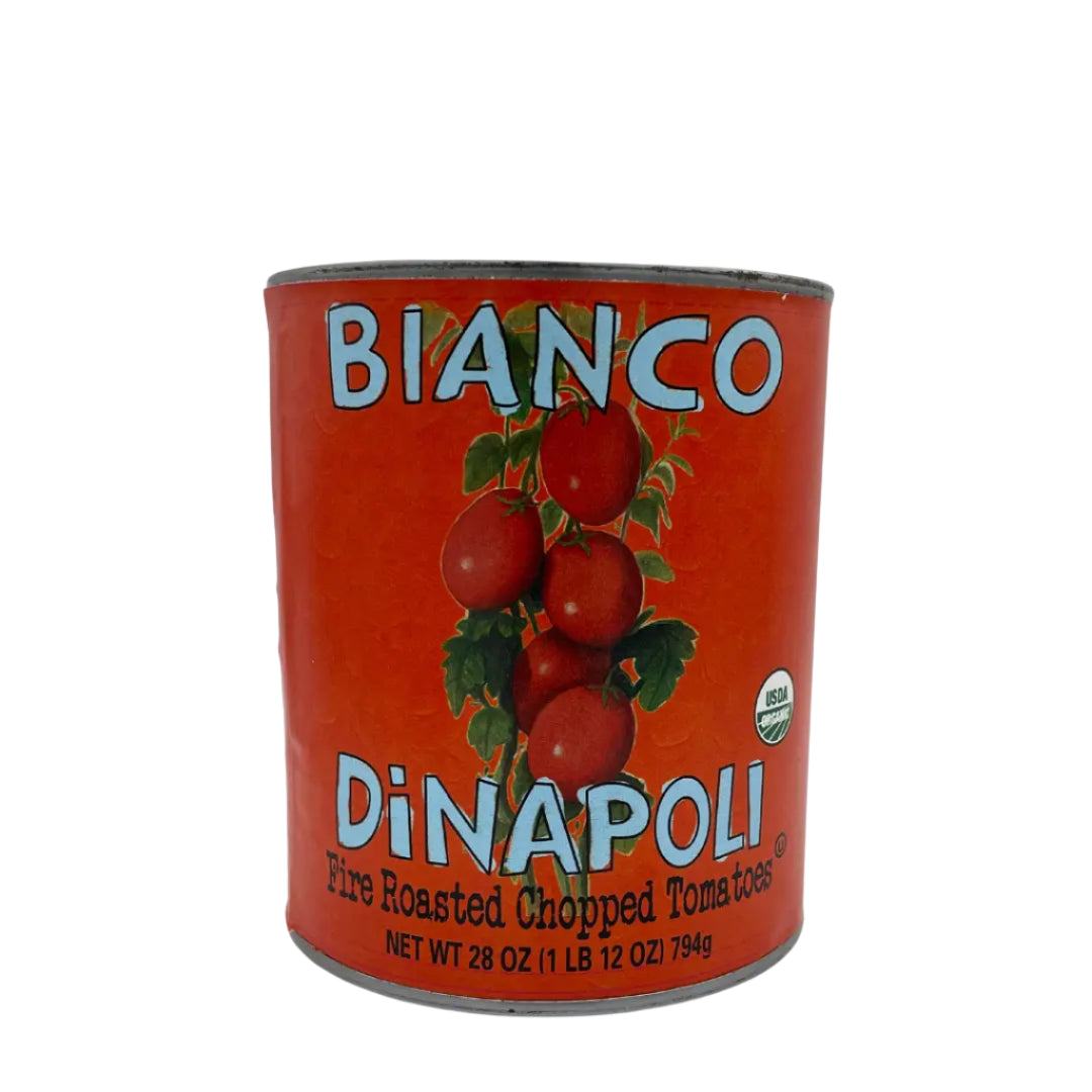 Bianco DiNapoli Tomatoes Fire Roasted Chopped