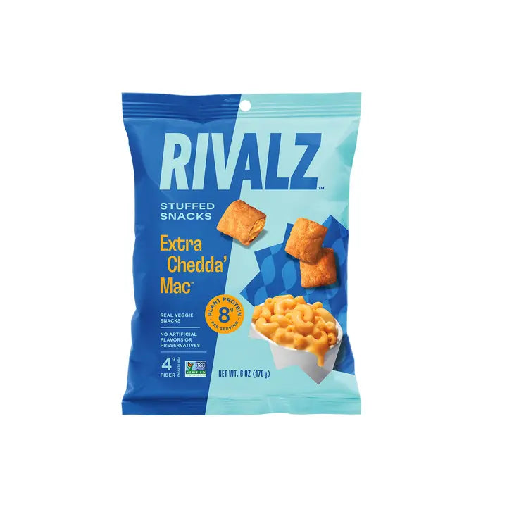 Rivalz Stuffed Snacks Cheddar 6 oz