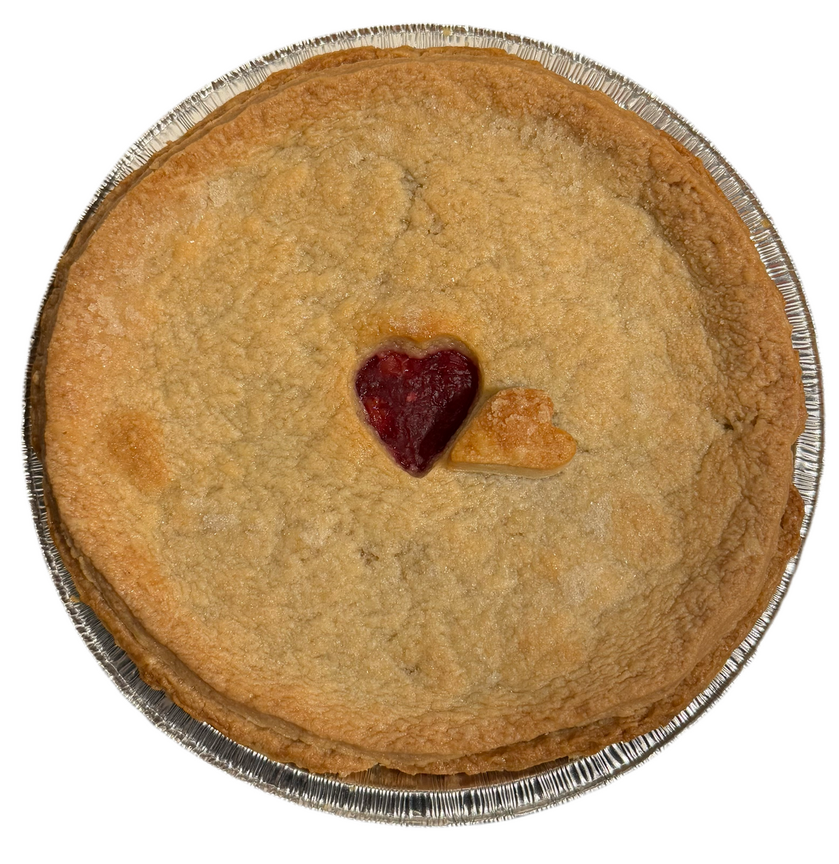 Rising Hearts Cherry Pie