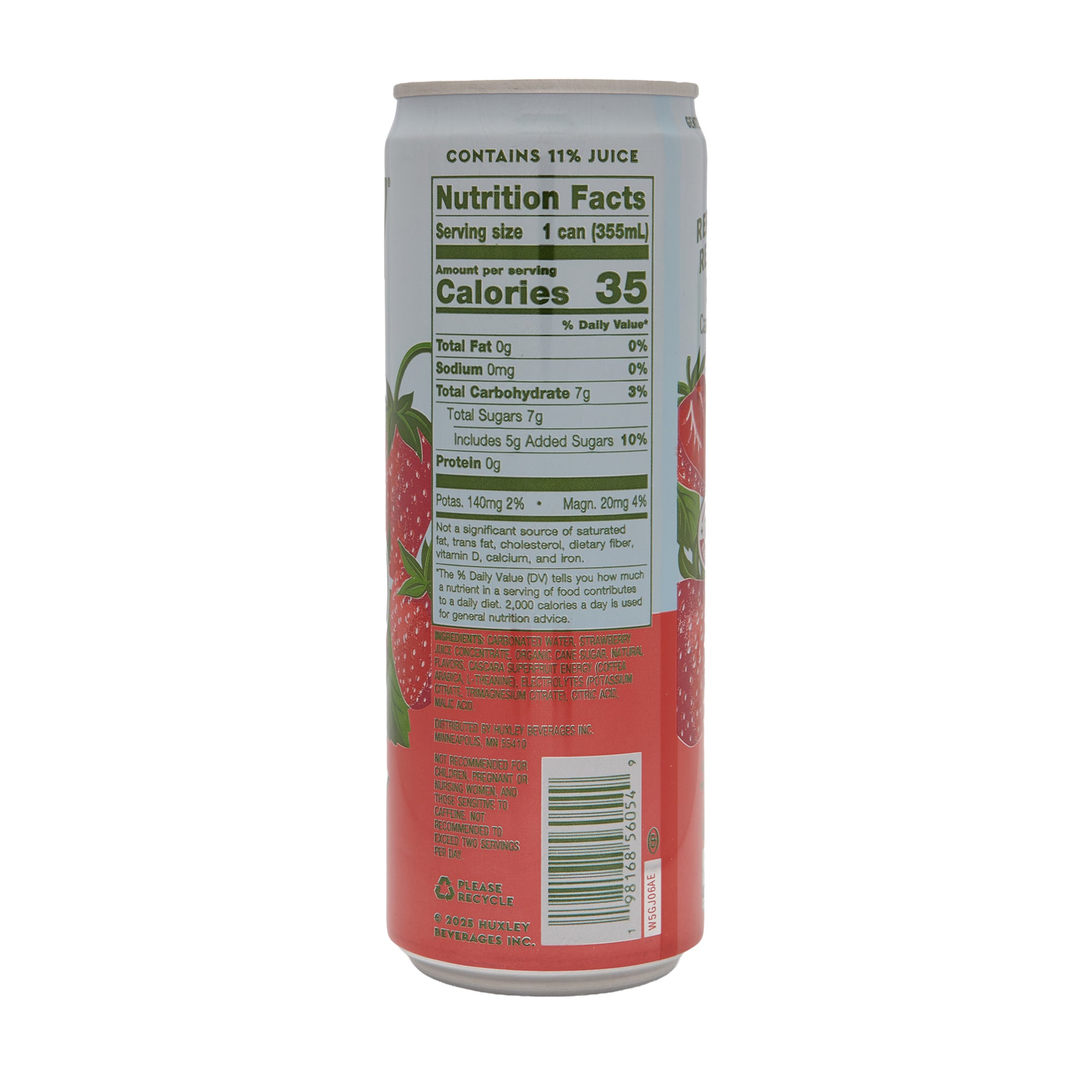 Huxley Energy Drink Strawberry
