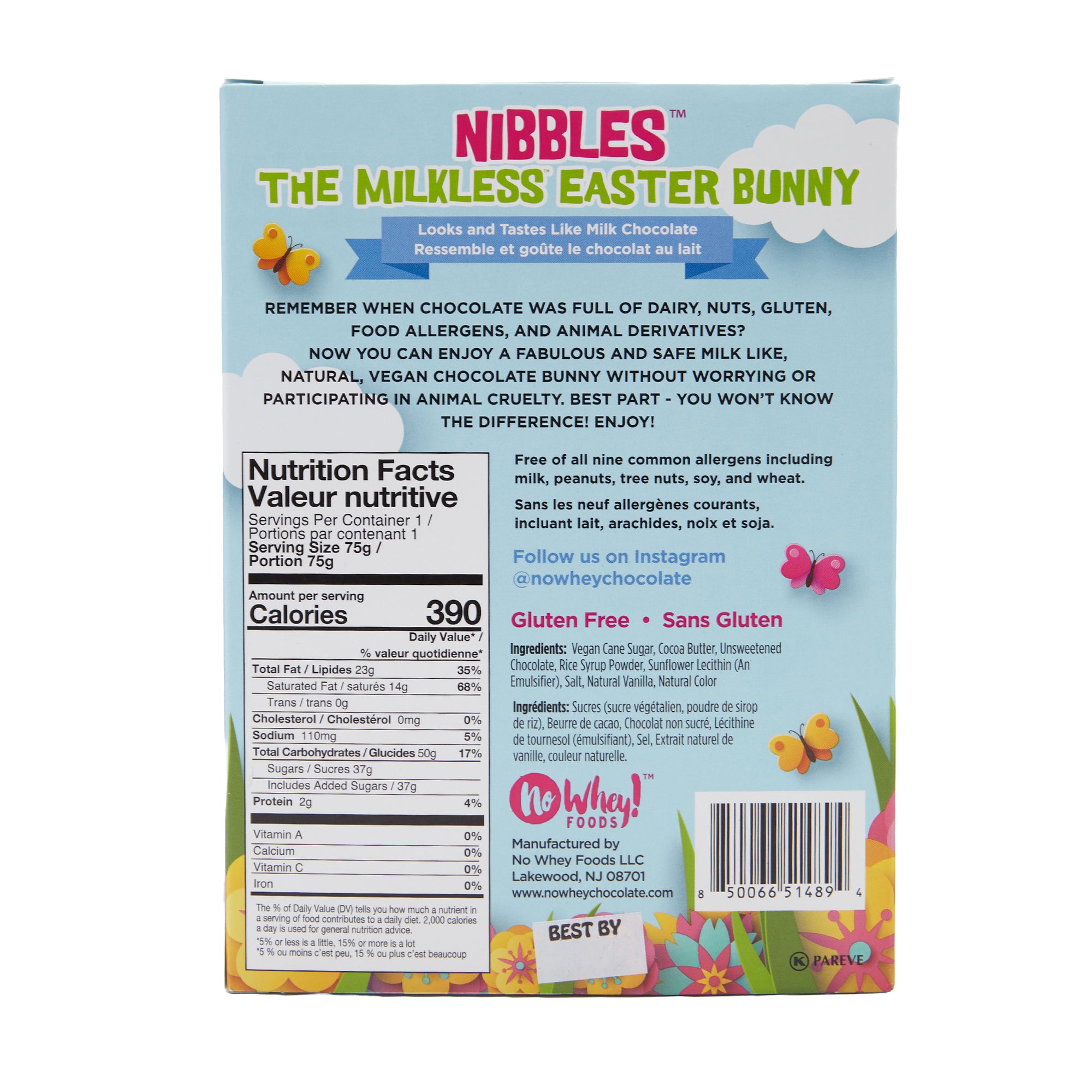 No Whey Bunny Nibbles