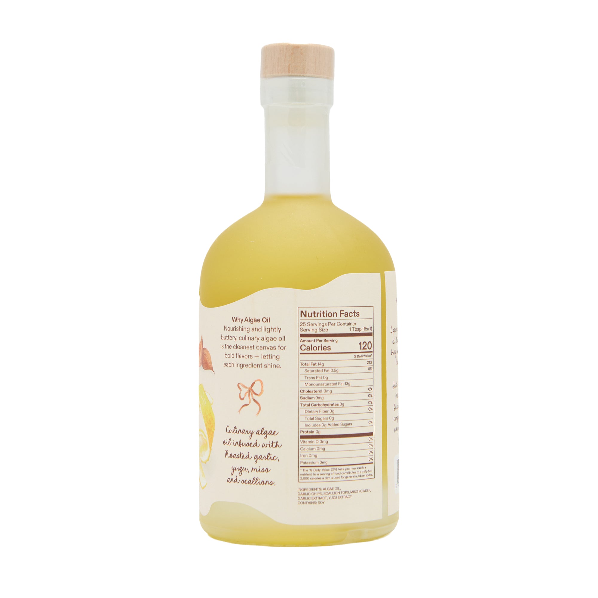 Algae Cooking Oil Roasted Garlic