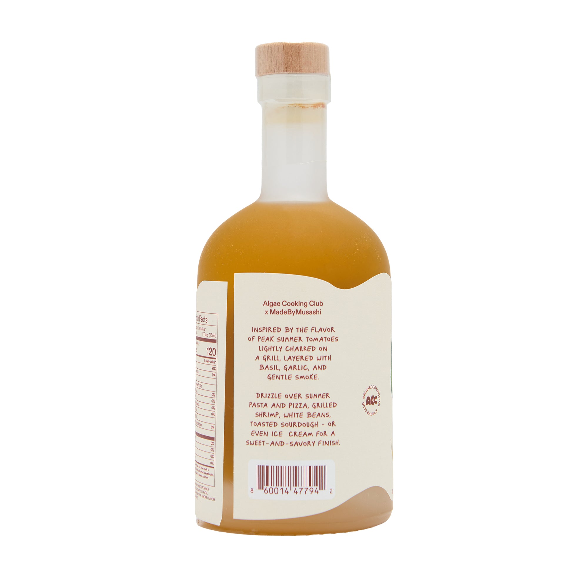 Algae Cooking Oil Smoked Tomato