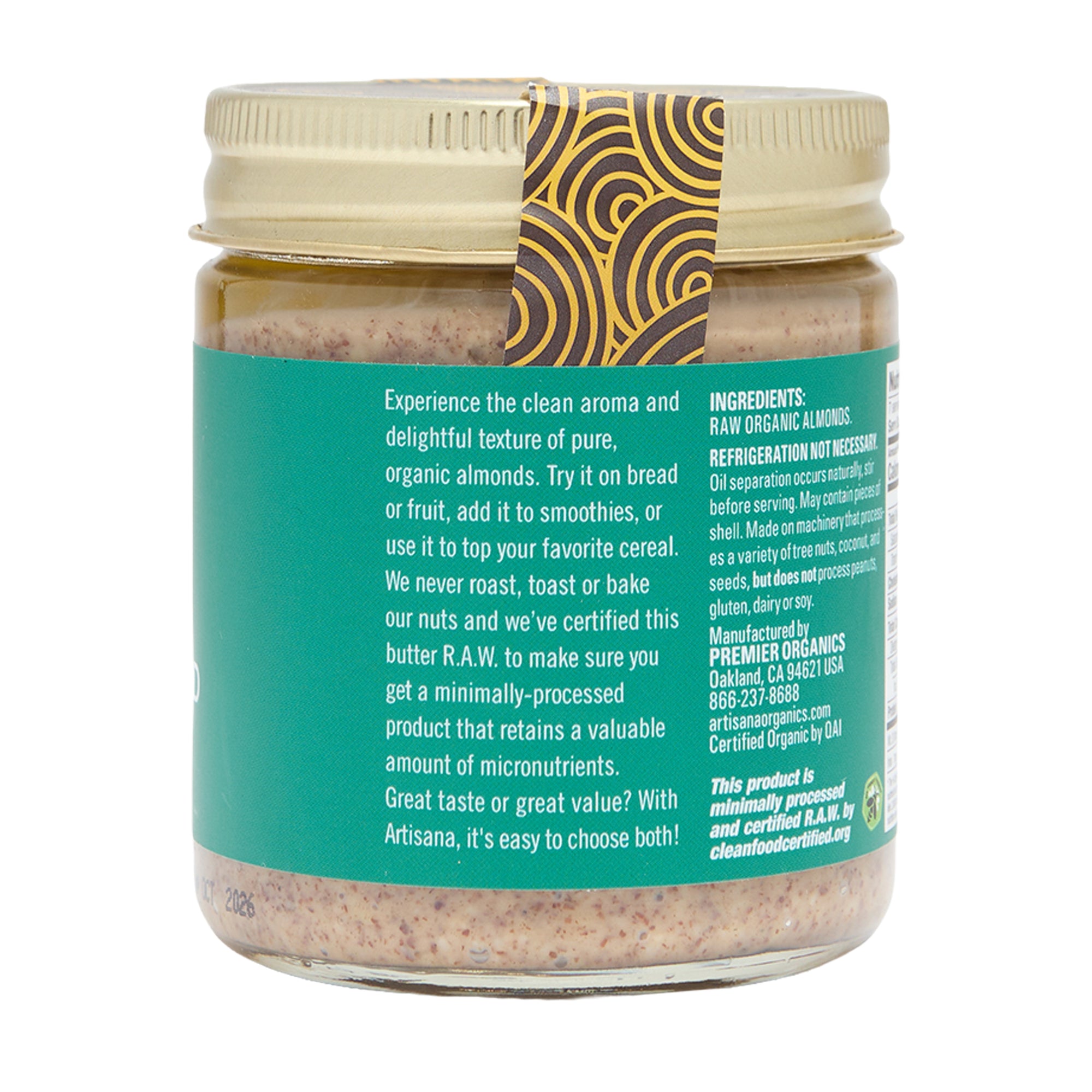 Artisana Organics Almond Butter