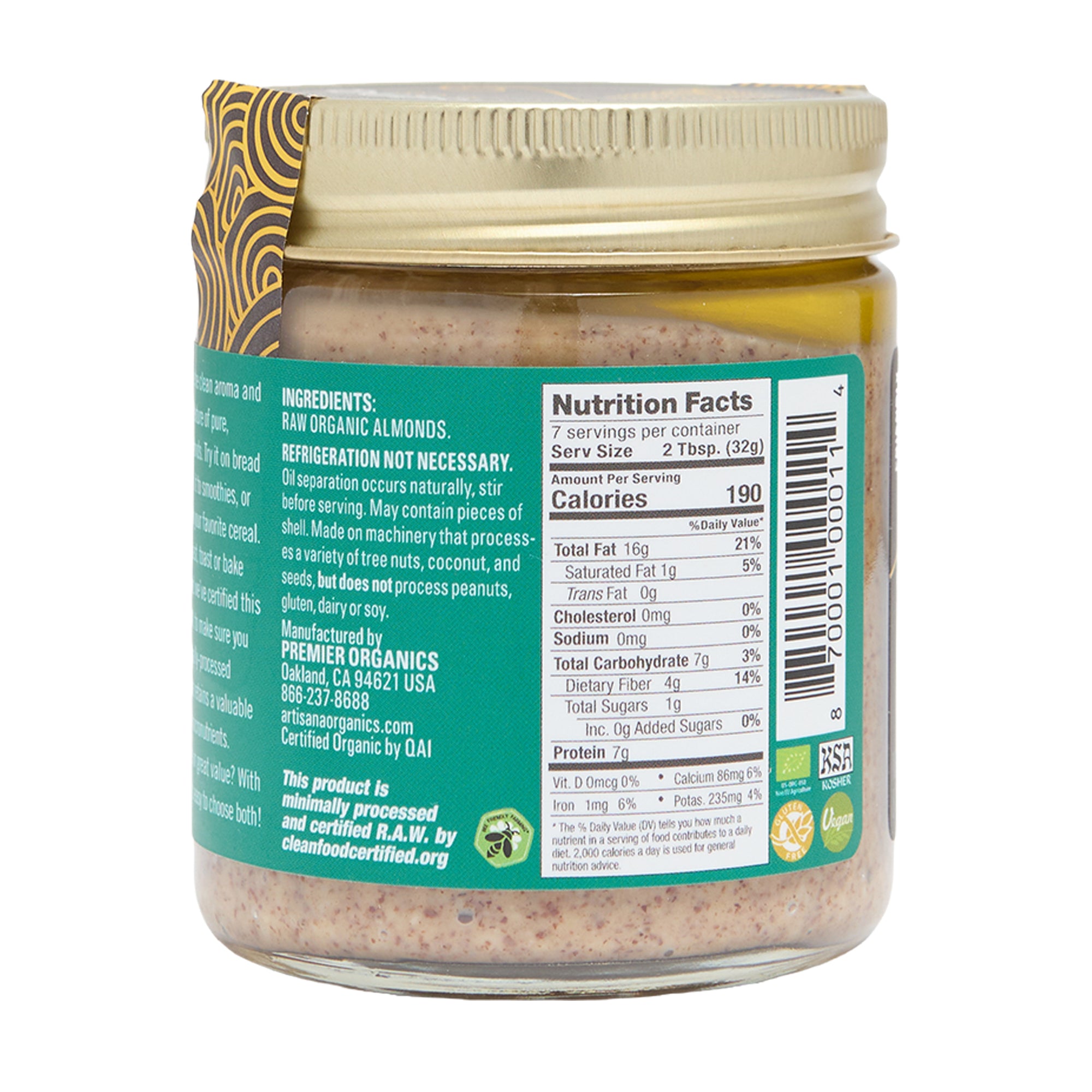 Artisana Organics Almond Butter